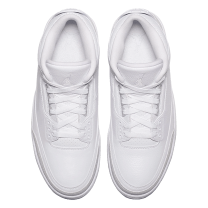 Nike Air Jordan 3 Retro Pure White (2018) Oben