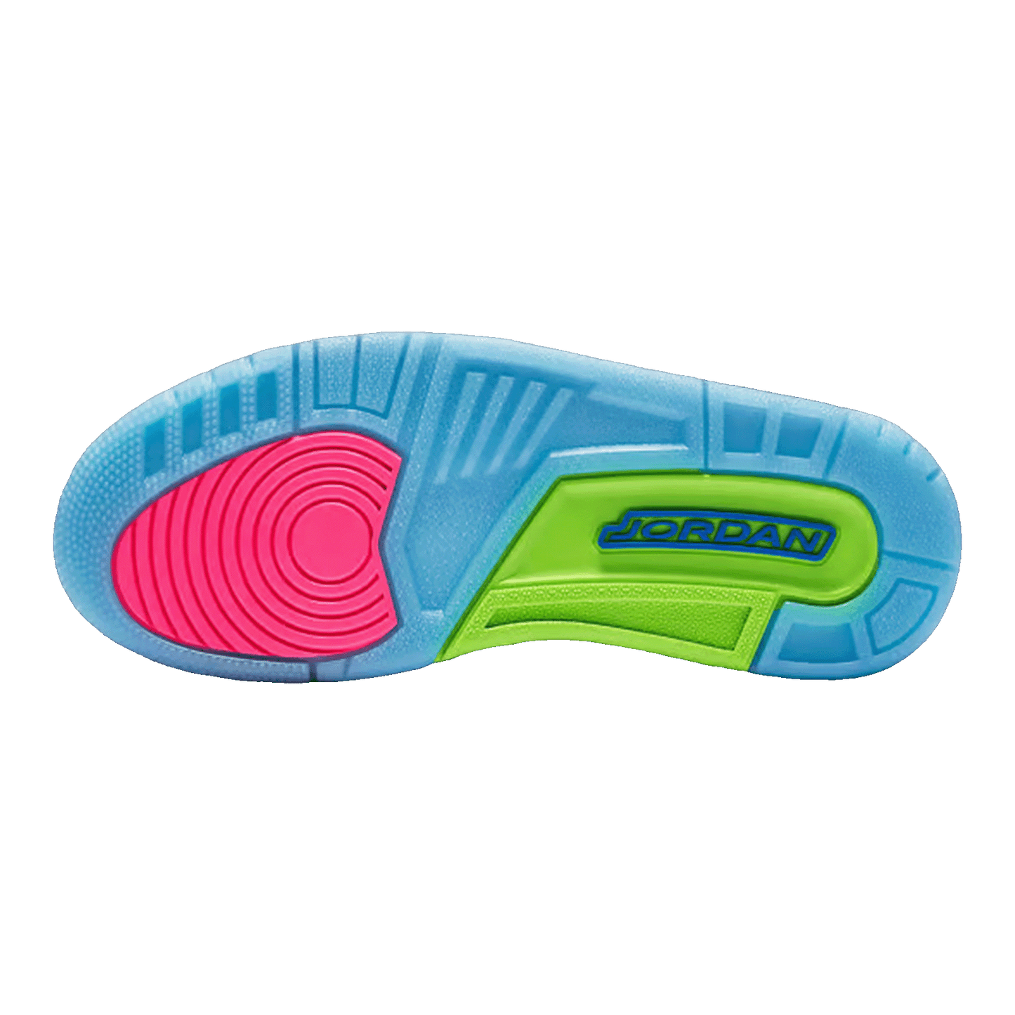 Nike Air Jordan 3 Retro Quai 54 (2018) (GS) Sohle AT9194-001