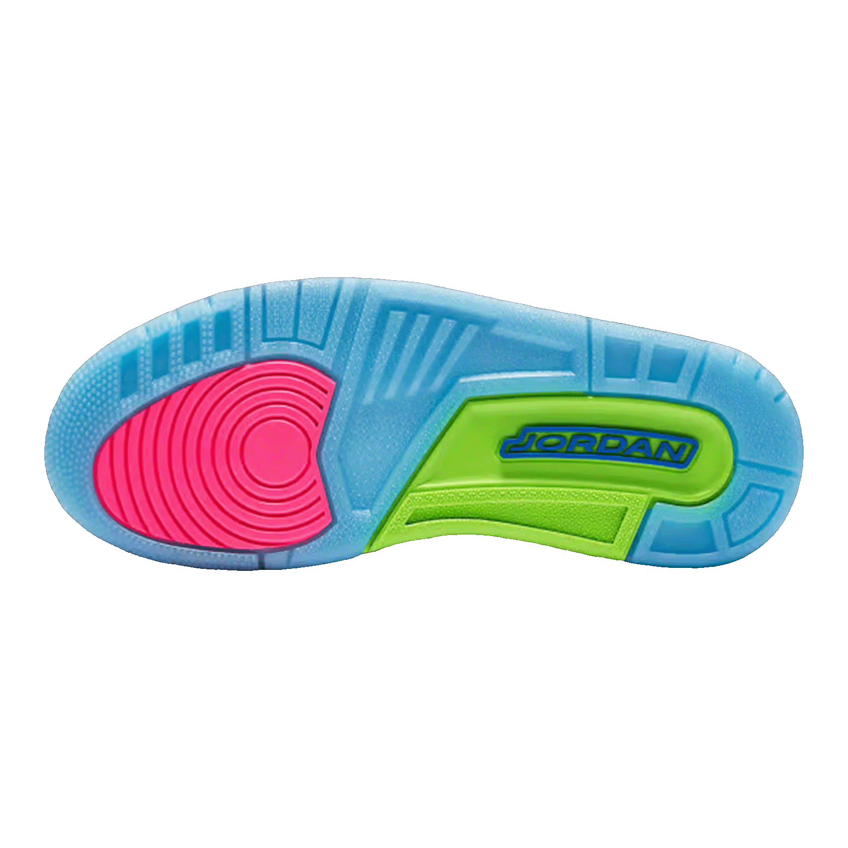 Nike Air Jordan 3 Retro Quai 54 (2018) (GS) Sohle AT9194-001