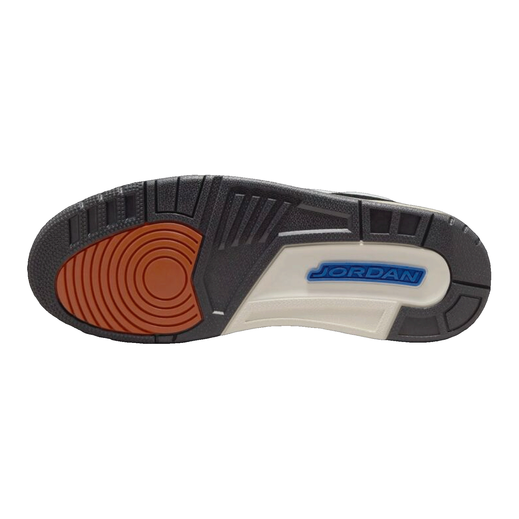 Nike Air Jordan 3 Retro Quai 54 (2024) Sohle FZ5649-100