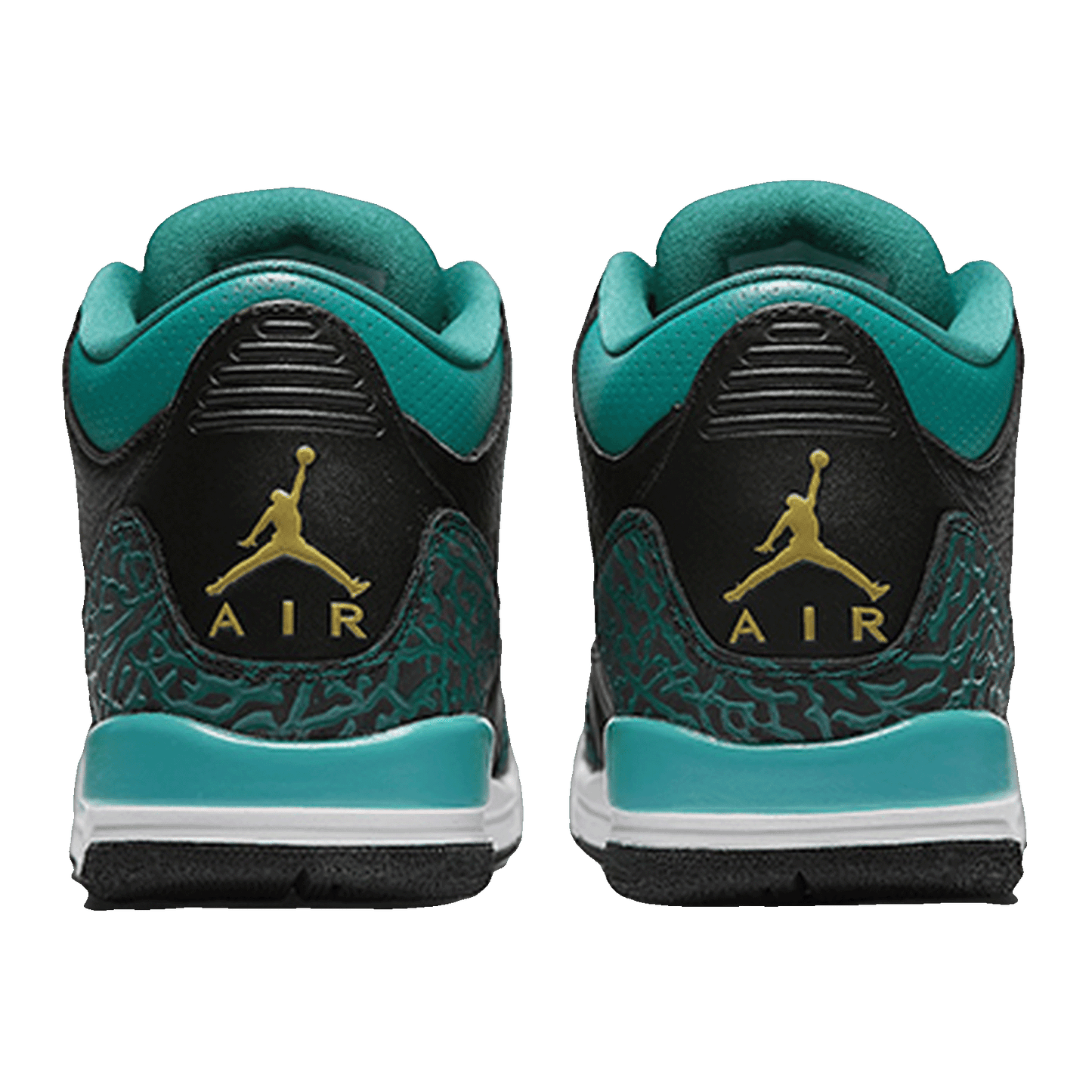 Nike Air Jordan 3 Retro Rio Teal (GS) Back 441140-018