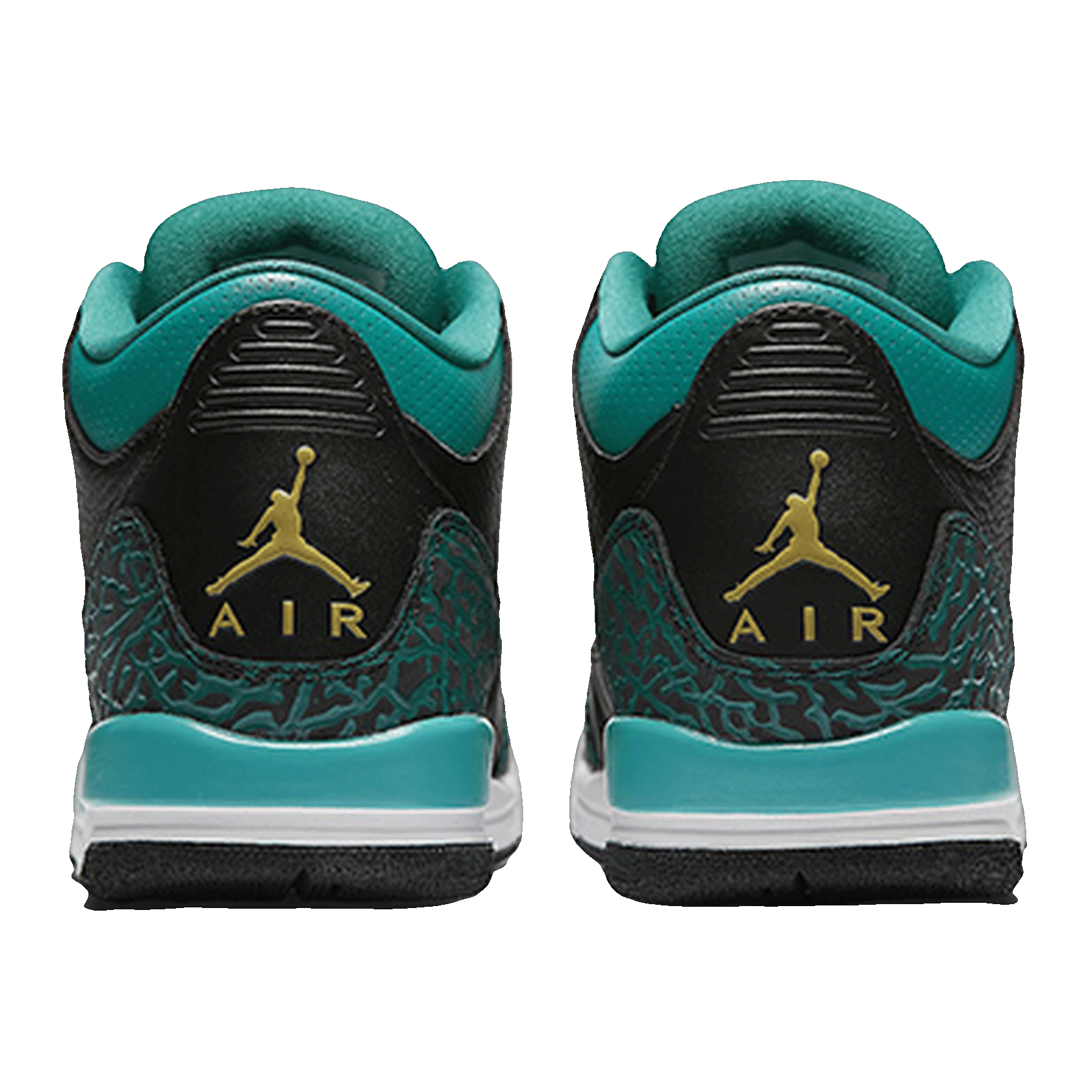 Nike Air Jordan 3 Retro Rio Teal (GS) Back 441140-018