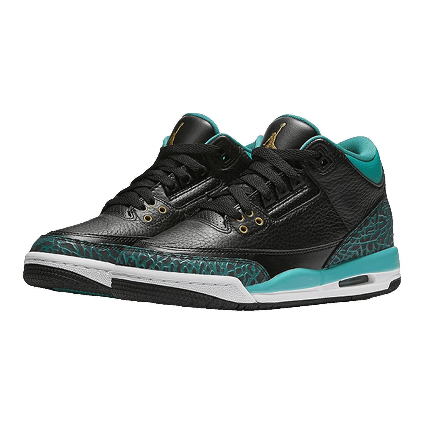 Nike Air Jordan 3 Retro Rio Teal (GS) Side 441140-018