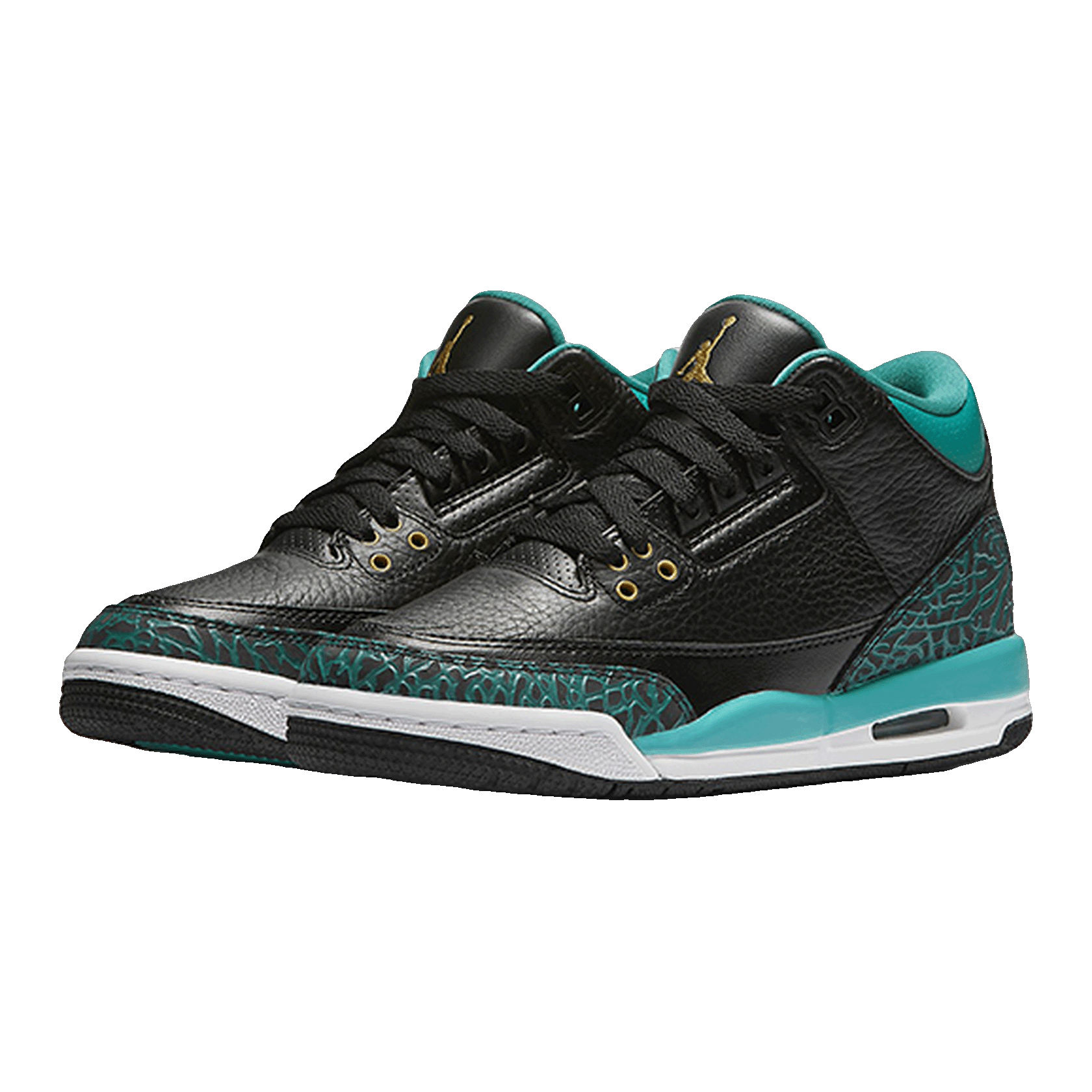 Nike Air Jordan 3 Retro Rio Teal (GS) Side 441140-018