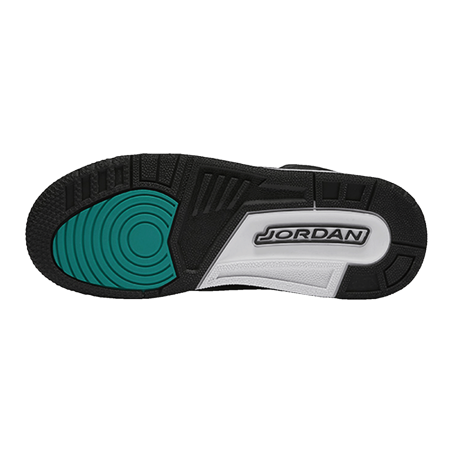 Nike Air Jordan 3 Retro Rio Teal (GS) Sohle 441140-018