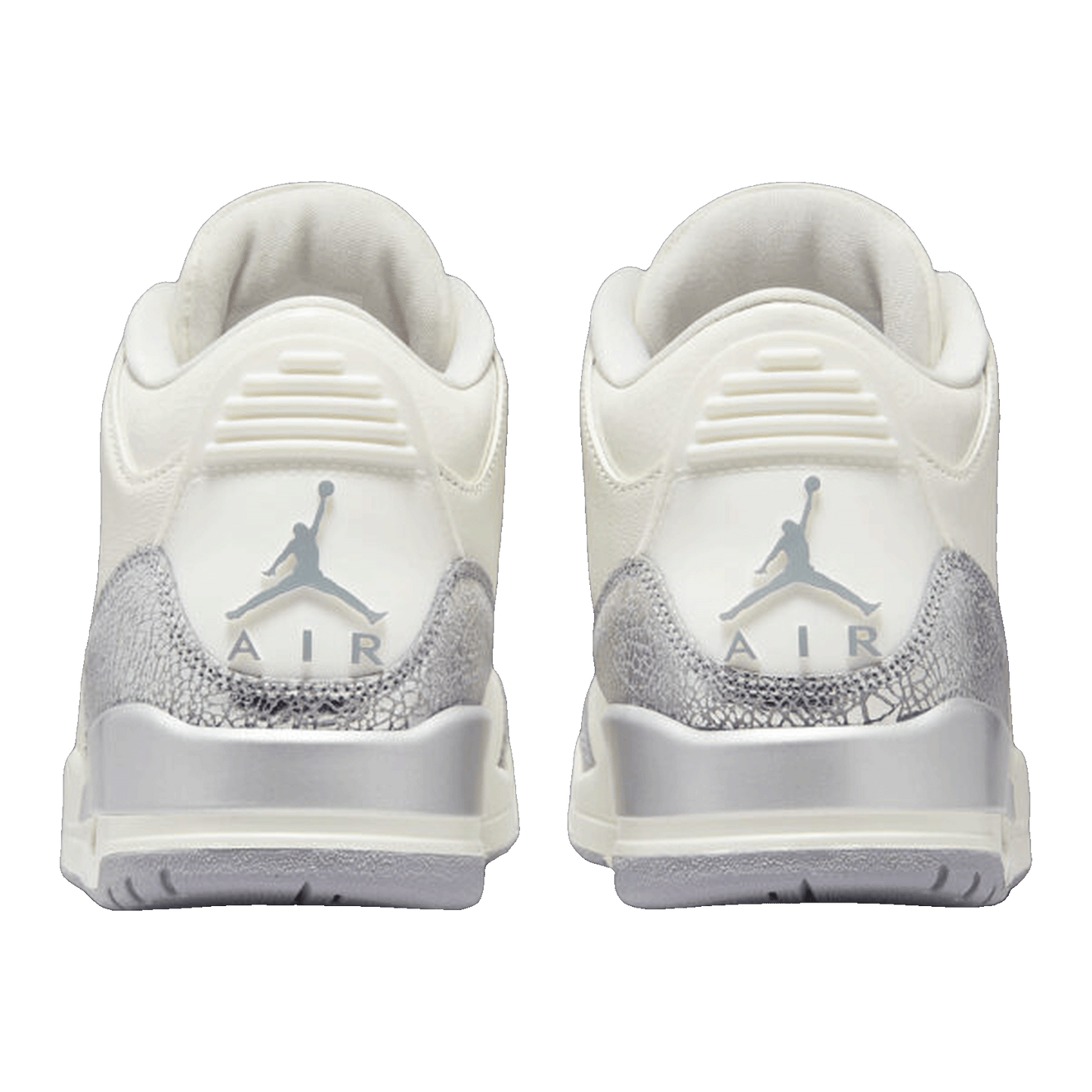 Nike Air Jordan 3 Retro Sail Cement Grey (W) Back CK9246-100
