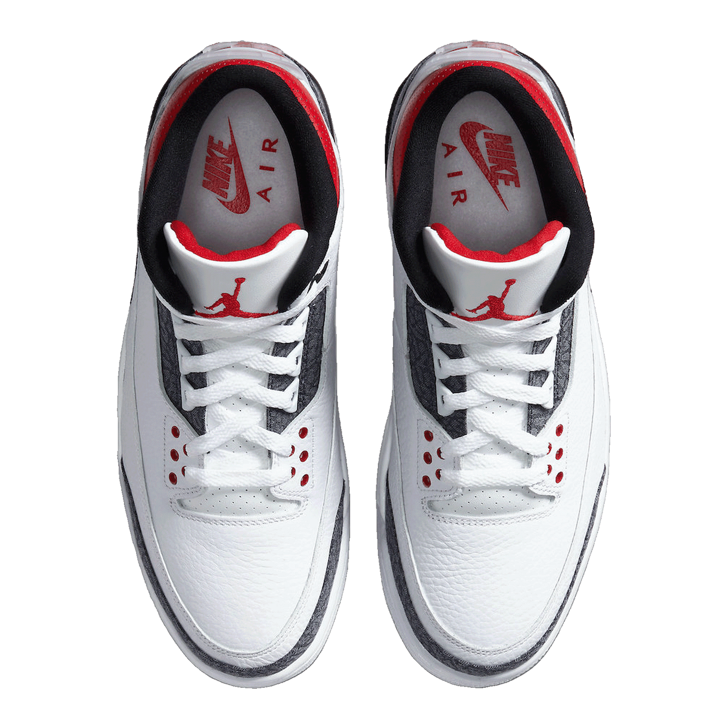 Nike Air Jordan 3 Retro SE-T CO.JP Fire Red Denim Oben CZ6433-100