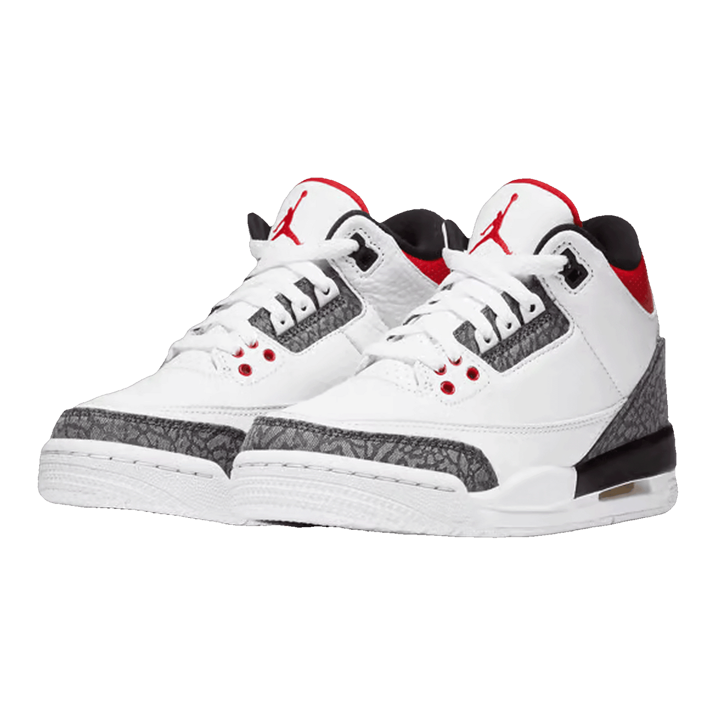 Nike Air Jordan 3 Retro SE-T JP Fire Red Denim (GS) Side DB4169-100