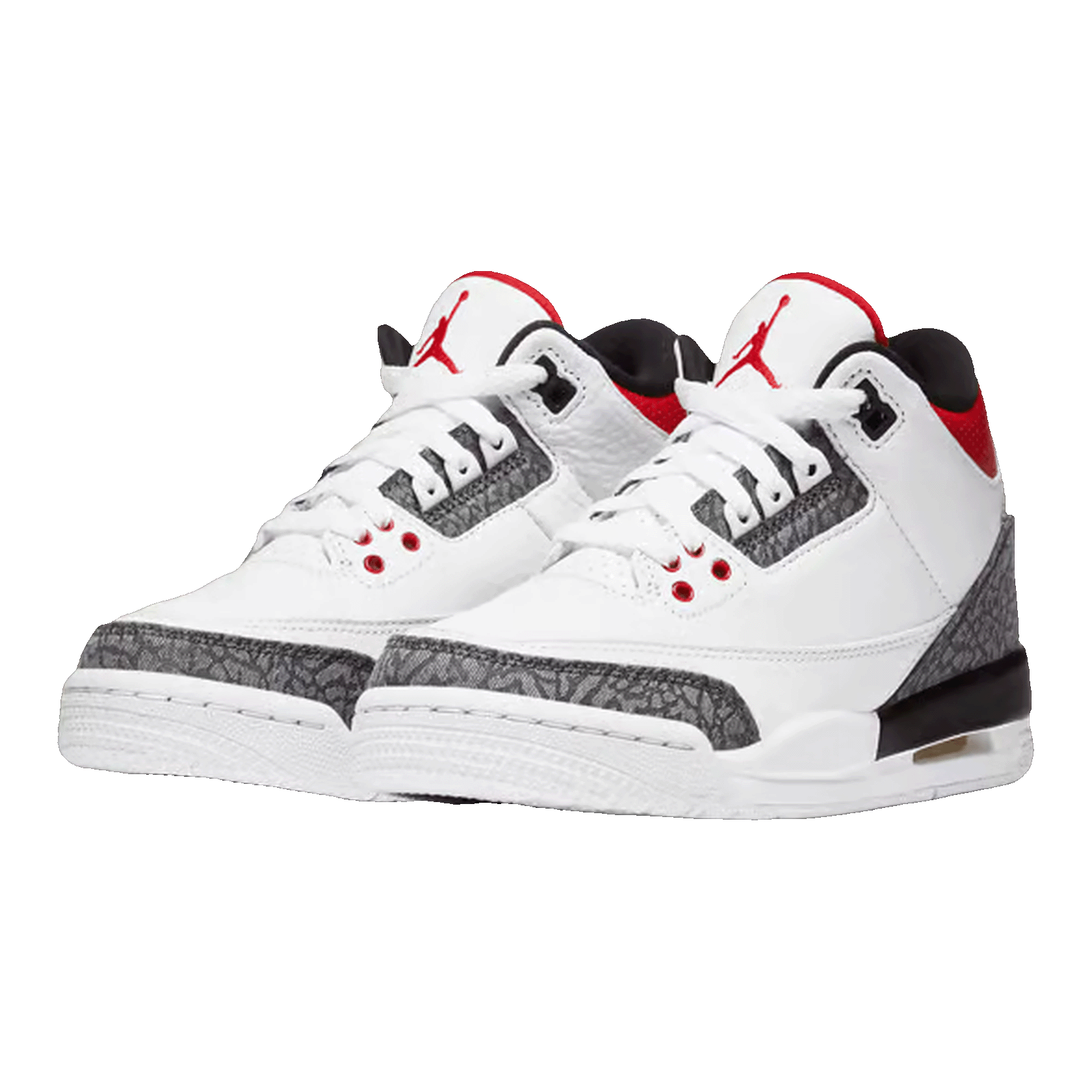 Nike Air Jordan 3 Retro SE-T JP Fire Red Denim (GS) Side DB4169-100