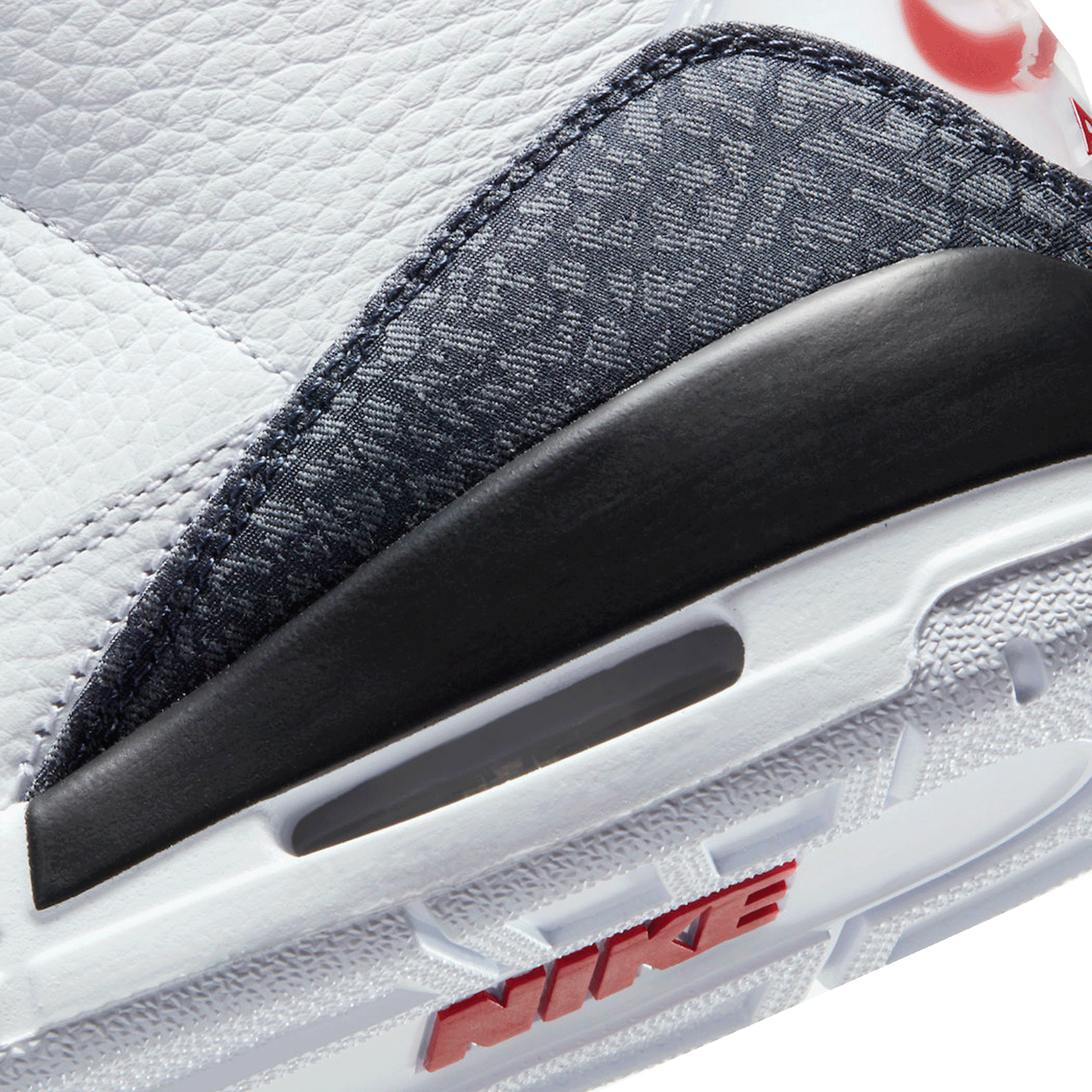 Nike Air Jordan 3 Retro SE Fire Red Denim (2020) Back 2