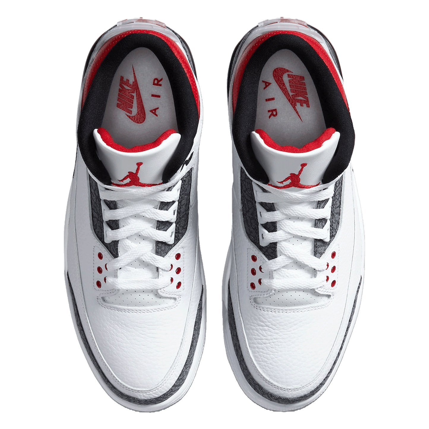 Nike Air Jordan 3 Retro SE Fire Red Denim (2020) Oben