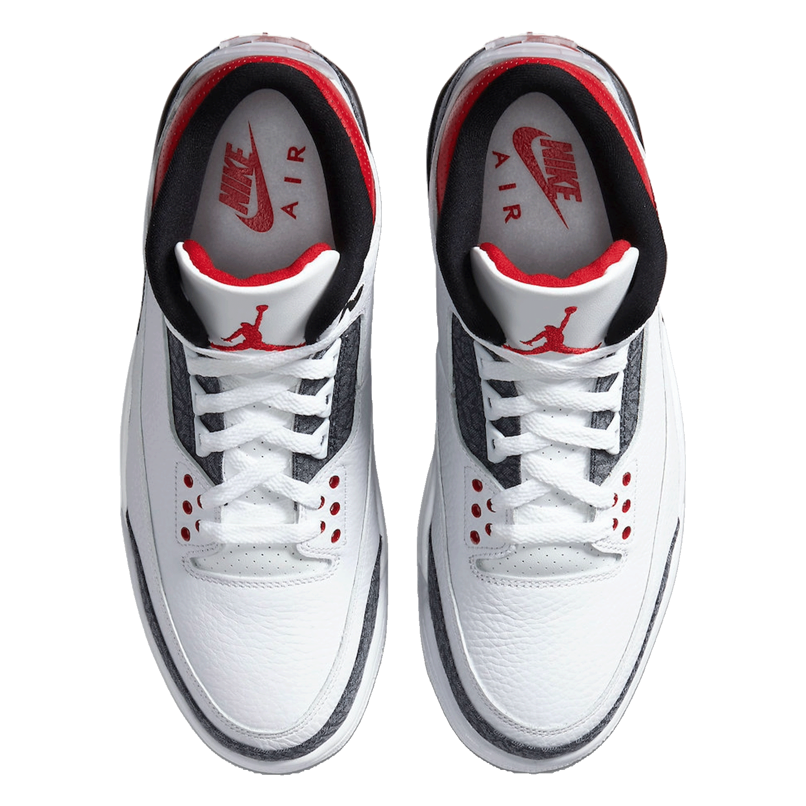 Nike Air Jordan 3 Retro SE Fire Red Denim (2020) Oben