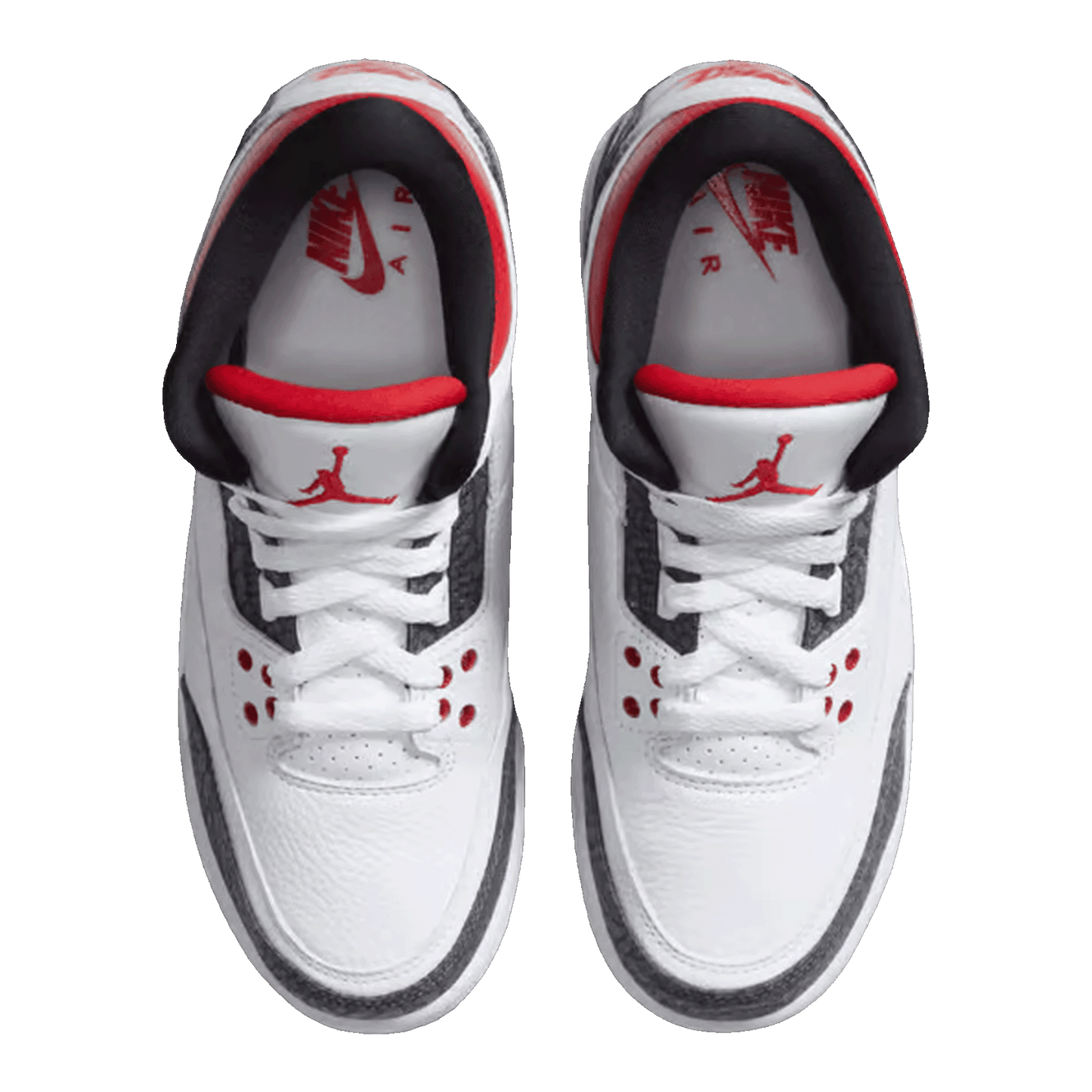 Nike Air Jordan 3 Retro SE Fire Red Denim (GS) Oben CZ6634-100