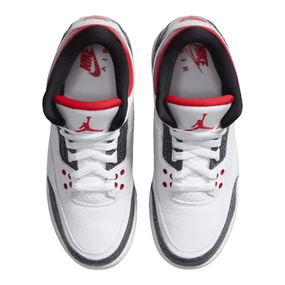 Nike Air Jordan 3 Retro SE Fire Red Denim (GS) Oben CZ6634-100