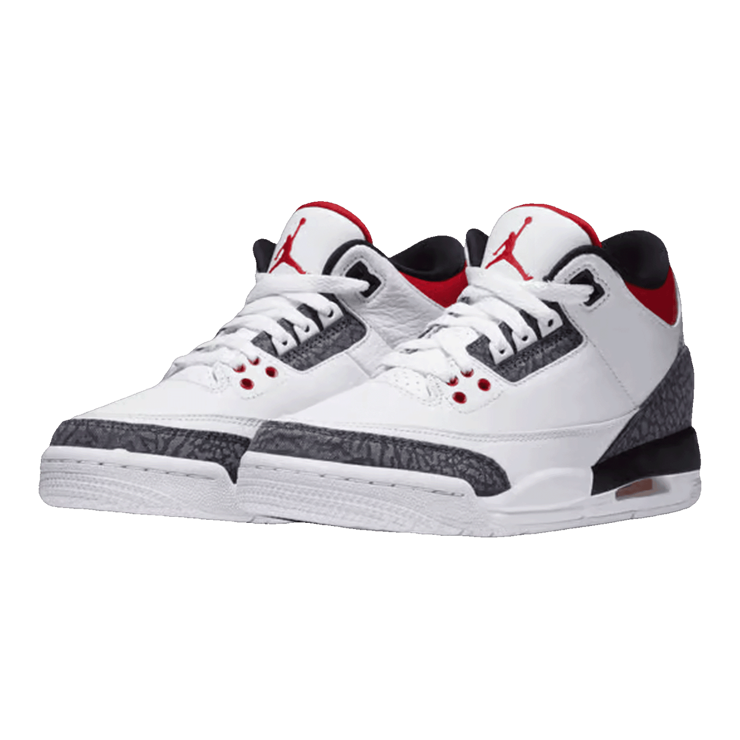 Nike Air Jordan 3 Retro SE Fire Red Denim (GS) Side CZ6634-100