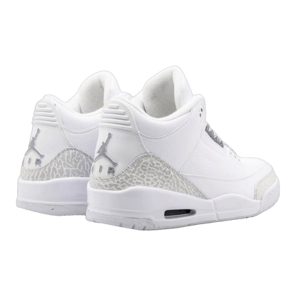 Nike Air Jordan 3 Retro Silver Anniversary Back 398613-102