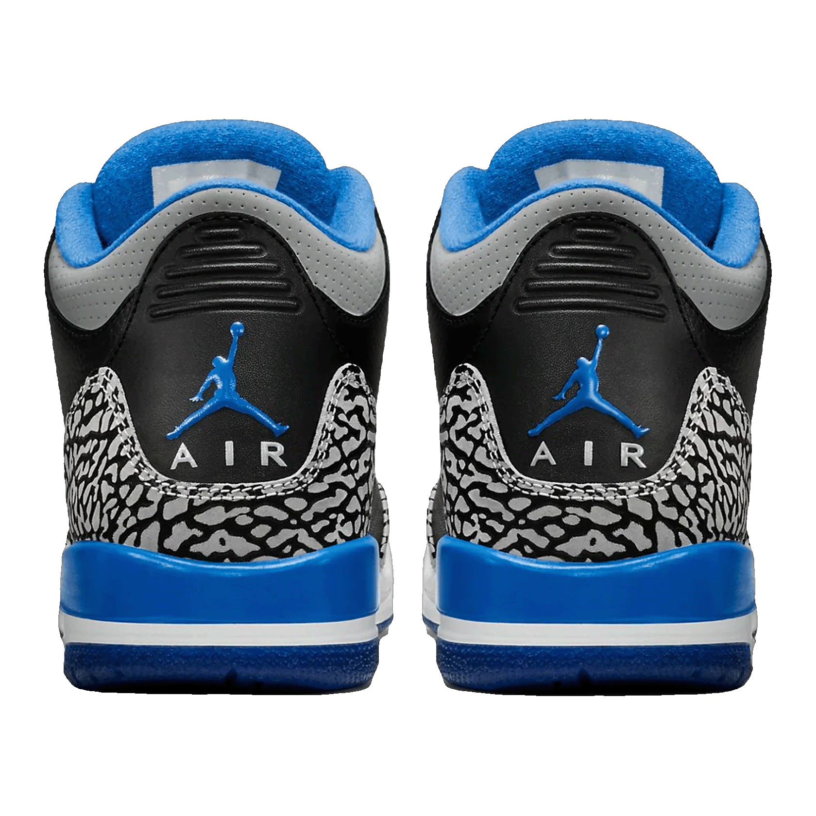 Nike Air Jordan 3 Retro Sport Blue (GS) Back 398614-007