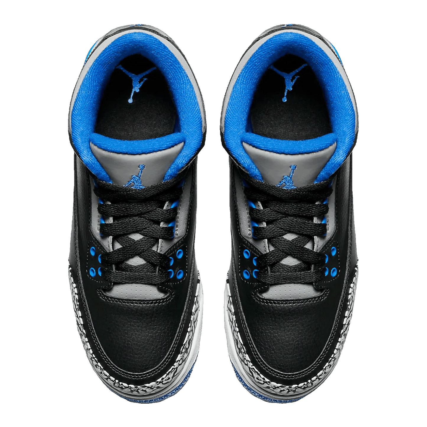 Nike Air Jordan 3 Retro Sport Blue (GS) Oben 398614-007