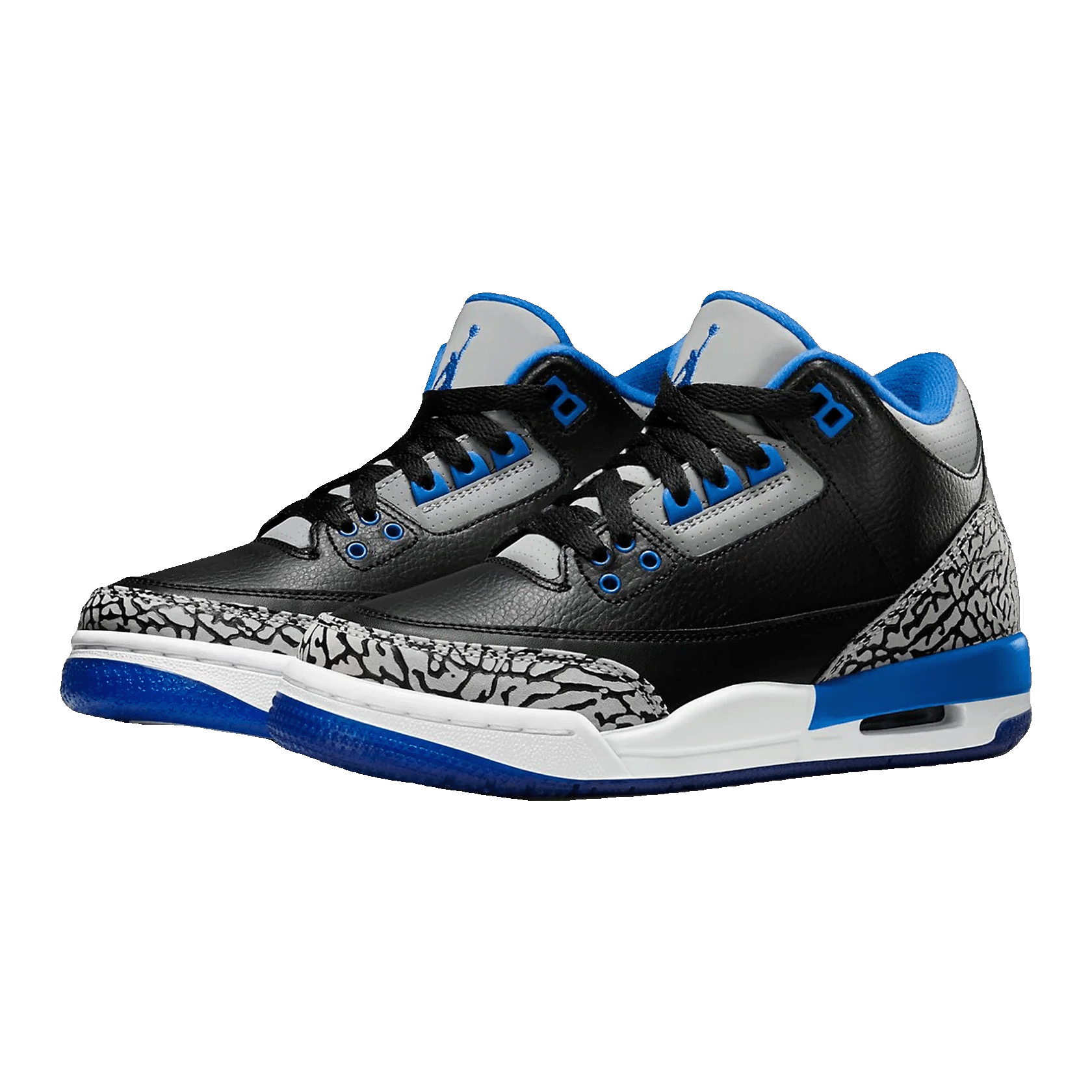 Nike Air Jordan 3 Retro Sport Blue (GS) Side 398614-007