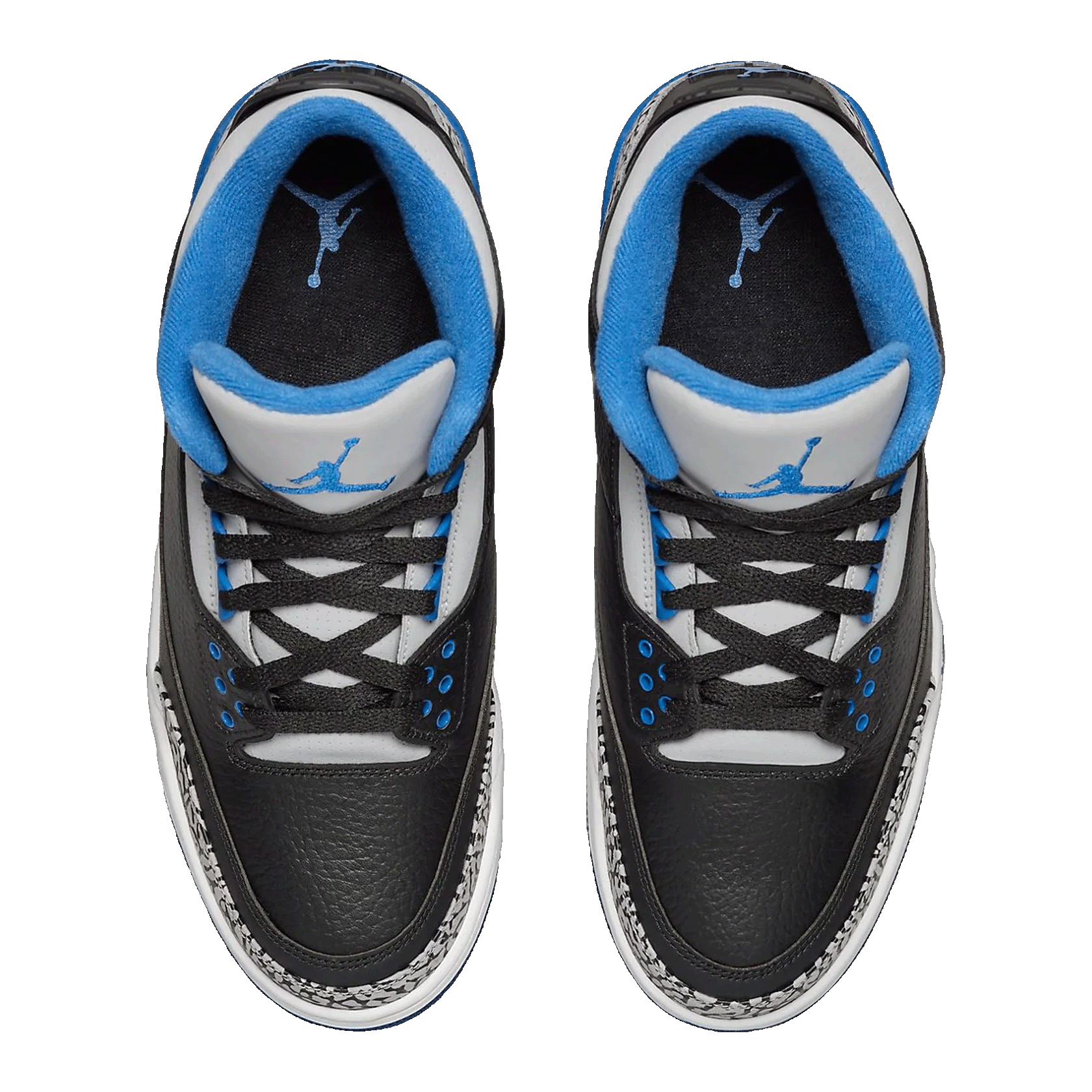 Nike Air Jordan 3 Retro Sport Blue Oben 136064-007