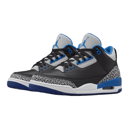 Nike Air Jordan 3 Retro Sport Blue Side 136064-007
