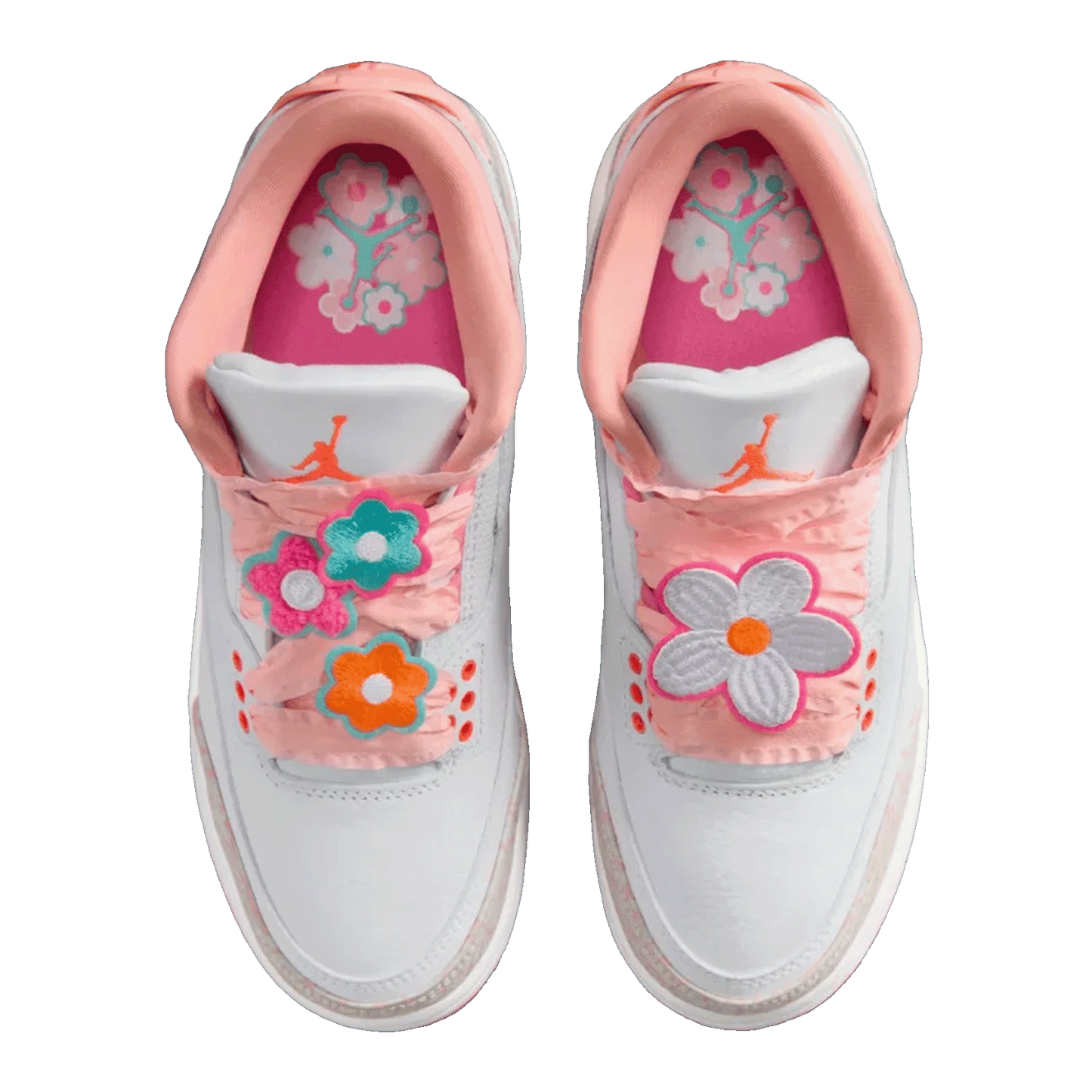 Nike Air Jordan 3 Retro Spring Flowers (GS) Oben II0599-600