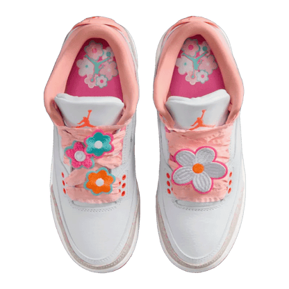 Nike Air Jordan 3 Retro Spring Flowers (GS) Oben II0599-600