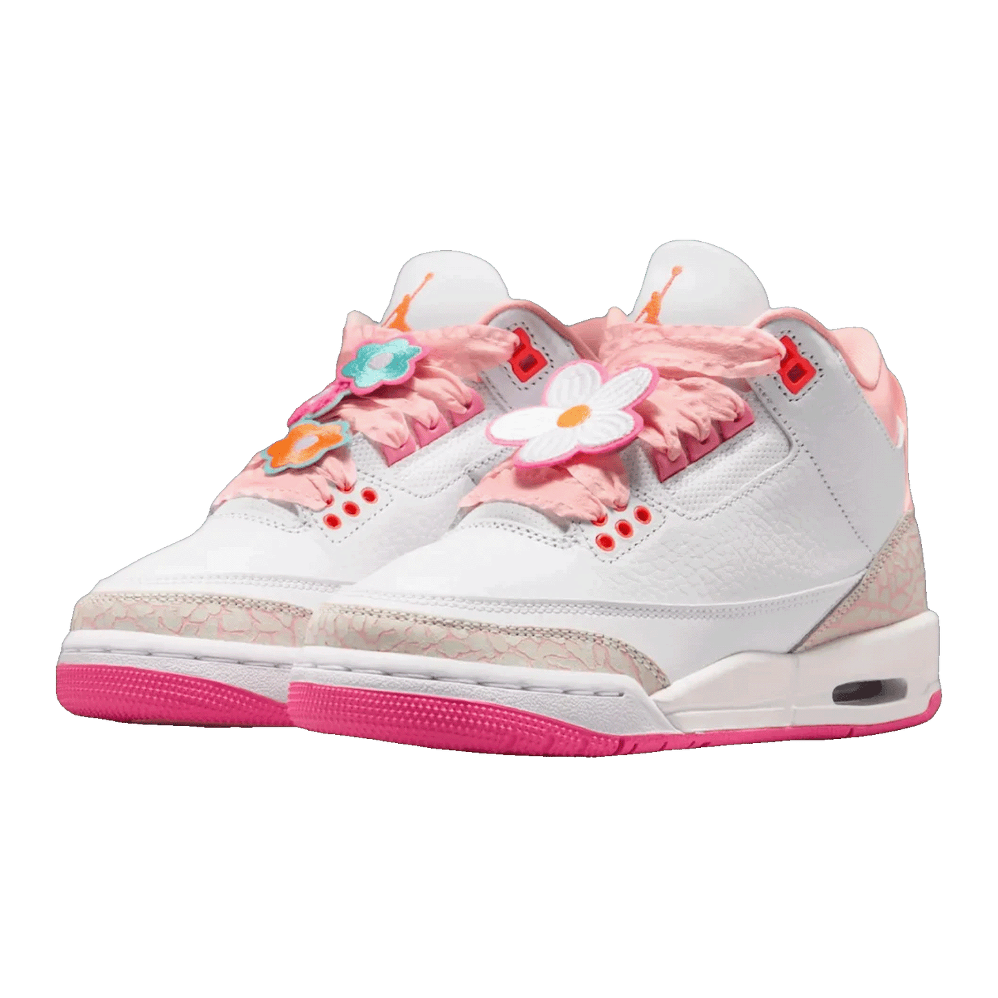 Nike Air Jordan 3 Retro Spring Flowers (GS) Side II0599-600