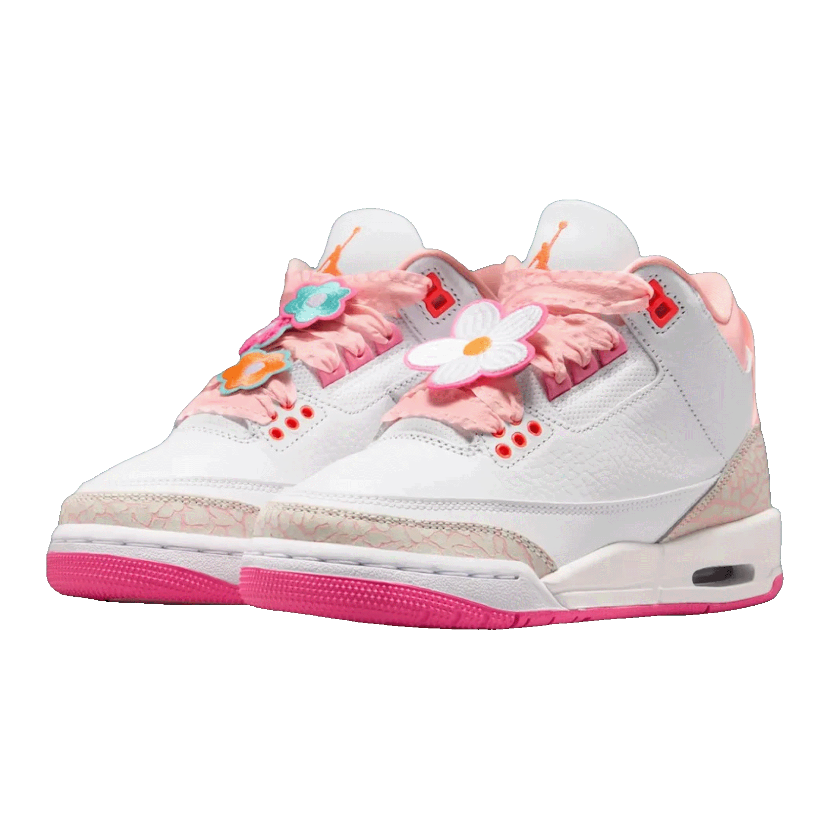 Nike Air Jordan 3 Retro Spring Flowers (GS) Side II0599-600