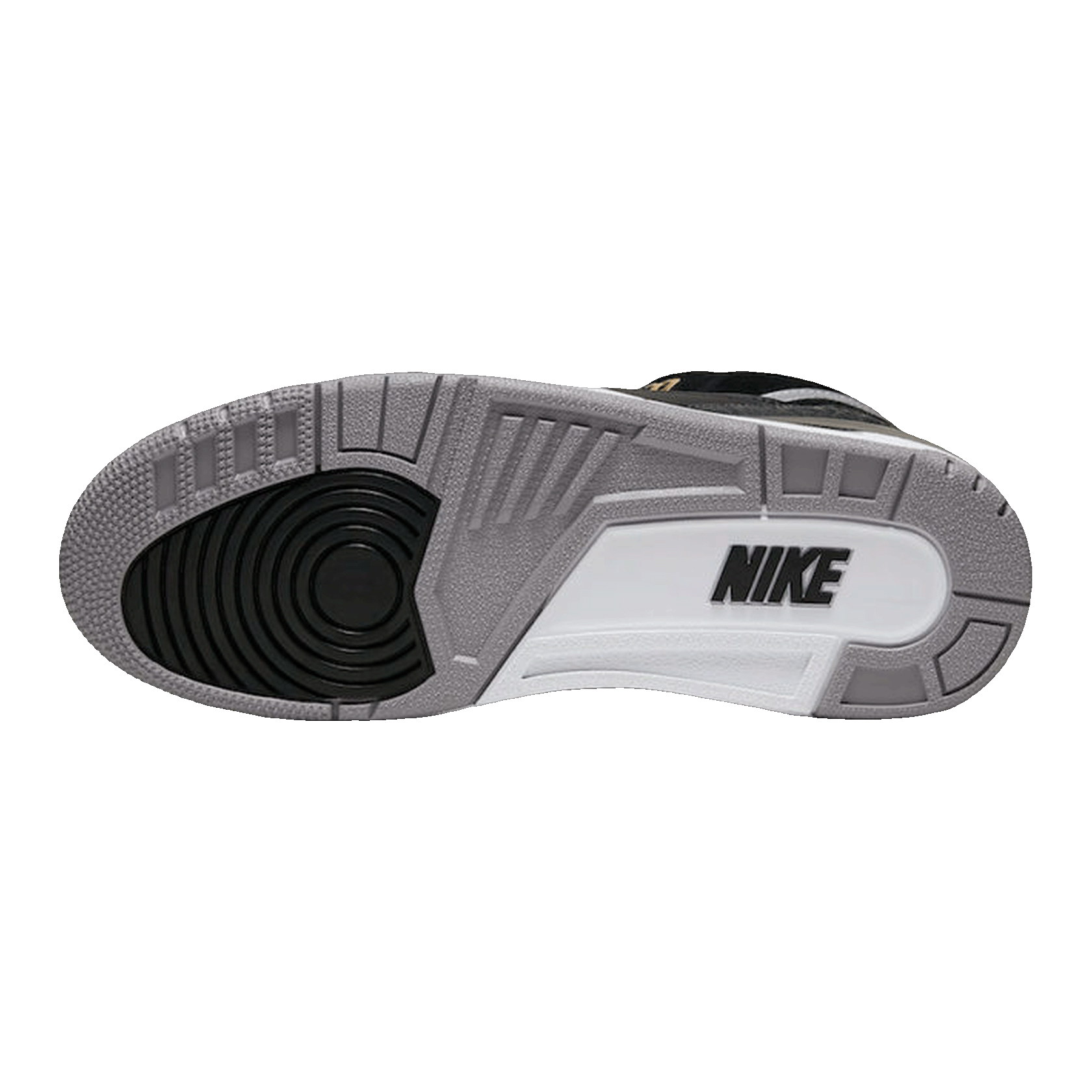 Nike Air Jordan 3 Retro Tinker Black Cement Gold Sohle CK4348-007