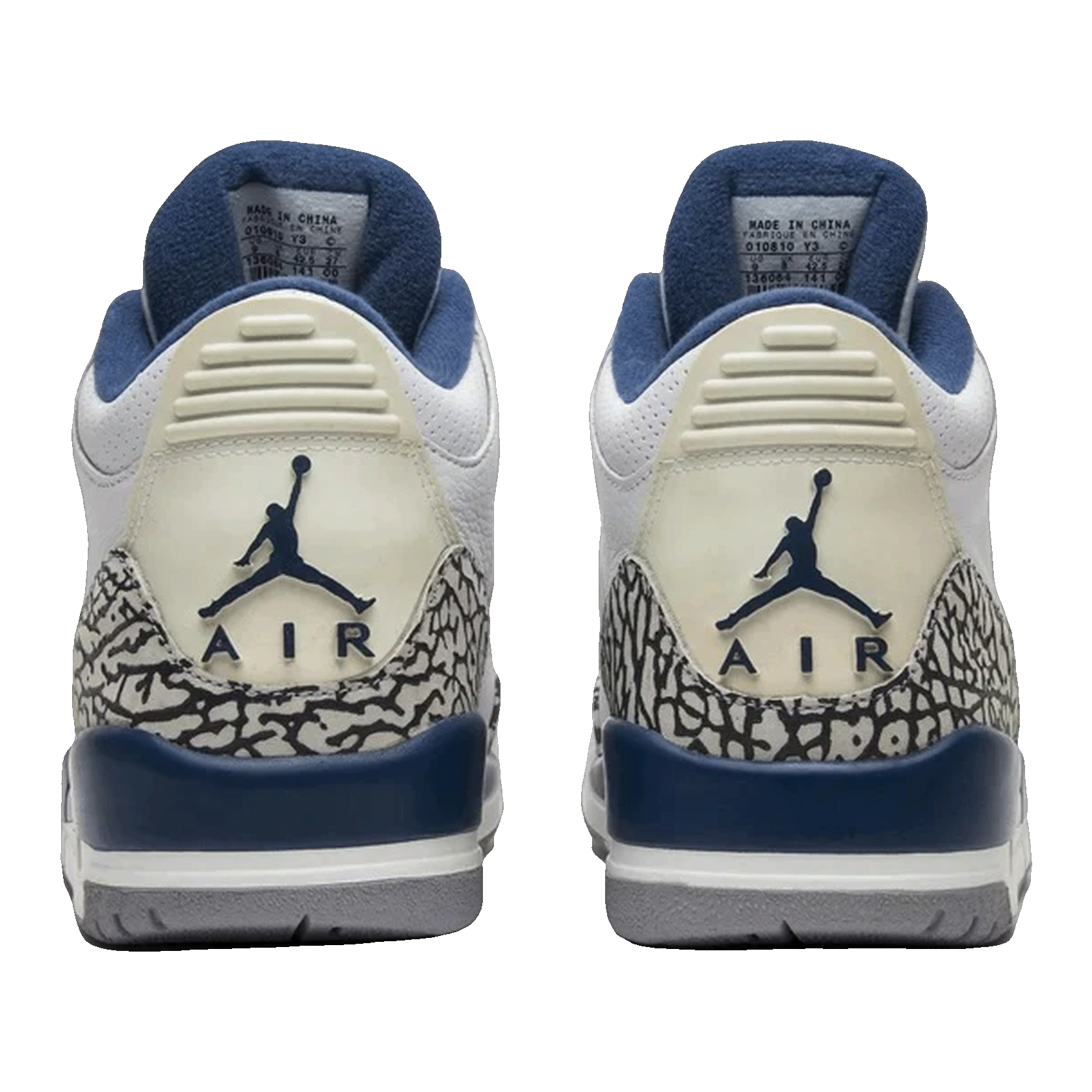 Nike Air Jordan 3 Retro True Blue (2009) Back 136064-141