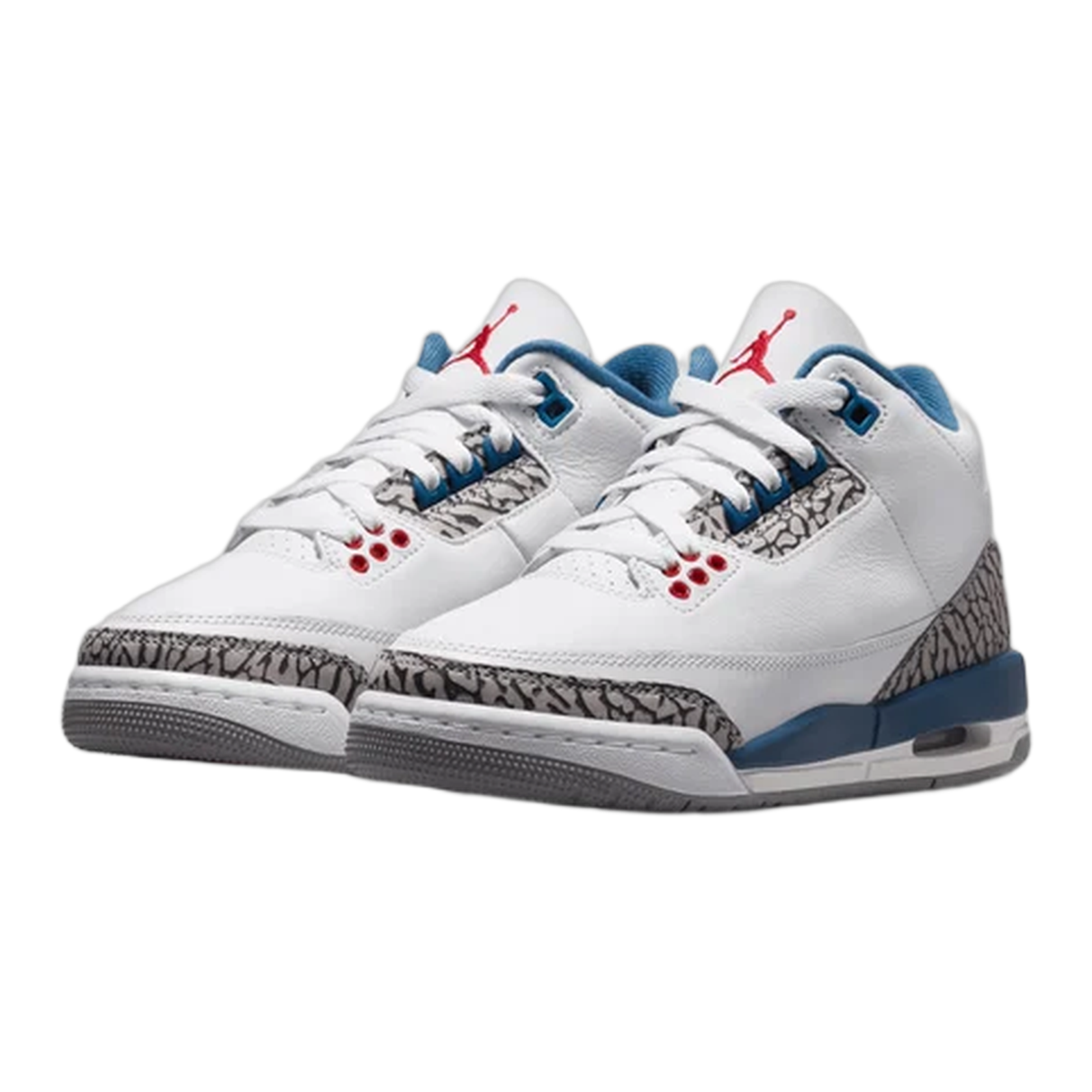 Nike Air Jordan 3 Retro True Blue (2026) (GS) Side DM0967-104