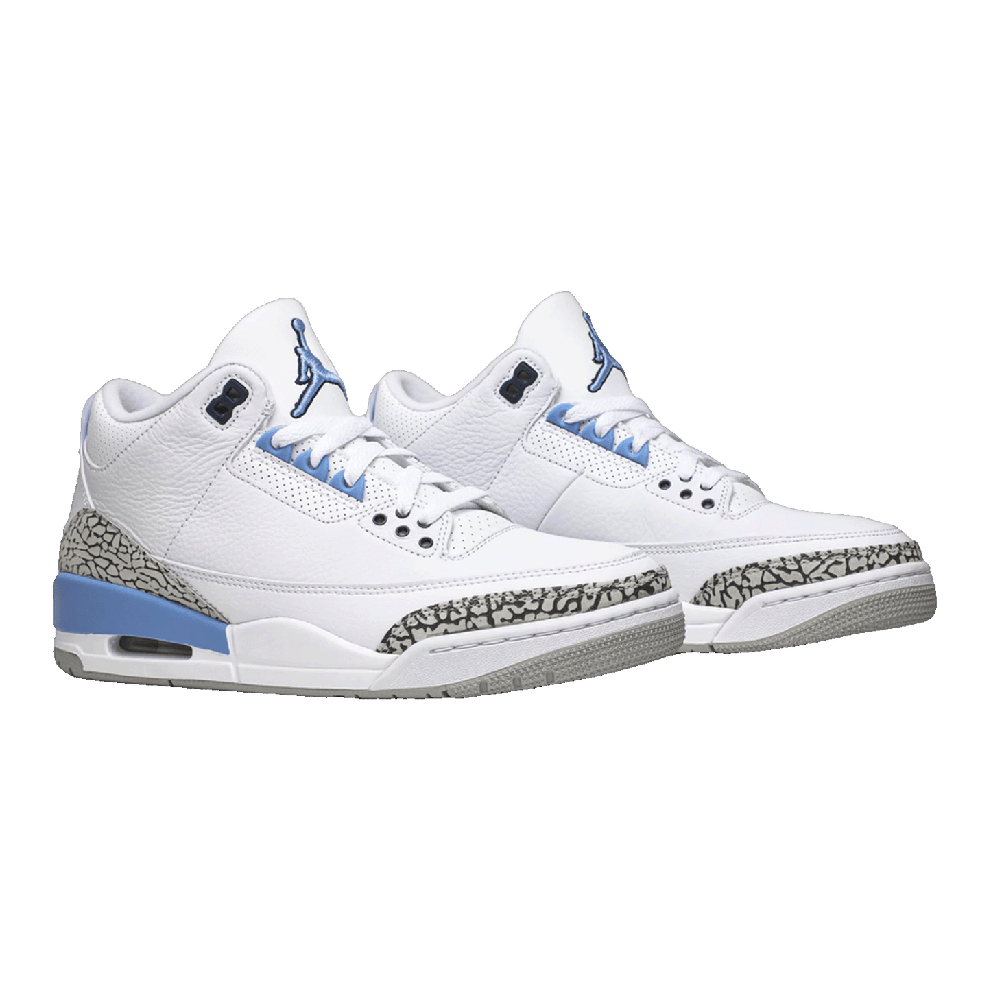 Nike Air Jordan 3 Retro UNC PE Side MNJDLS850LN3