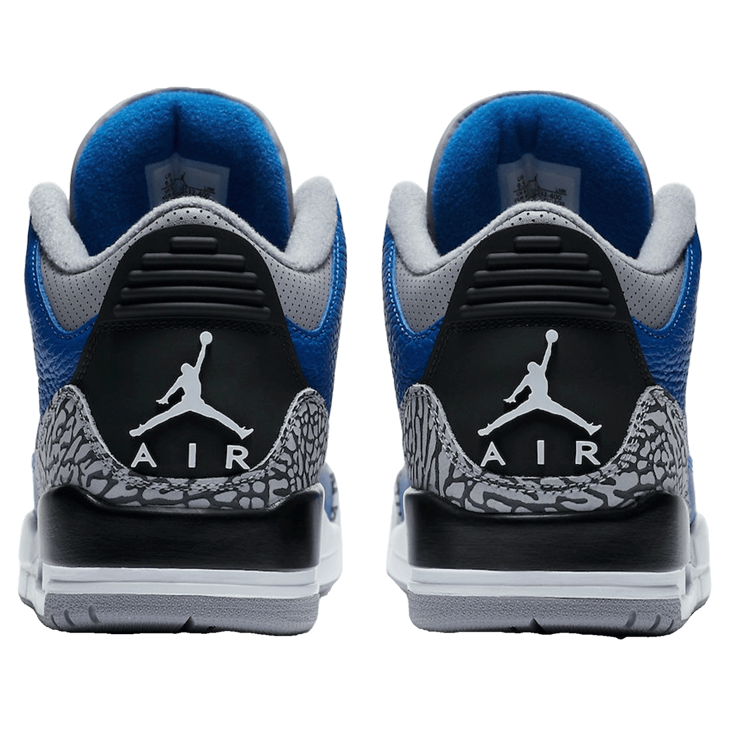 Nike Air Jordan 3 Retro Varsity Royal Cement Back