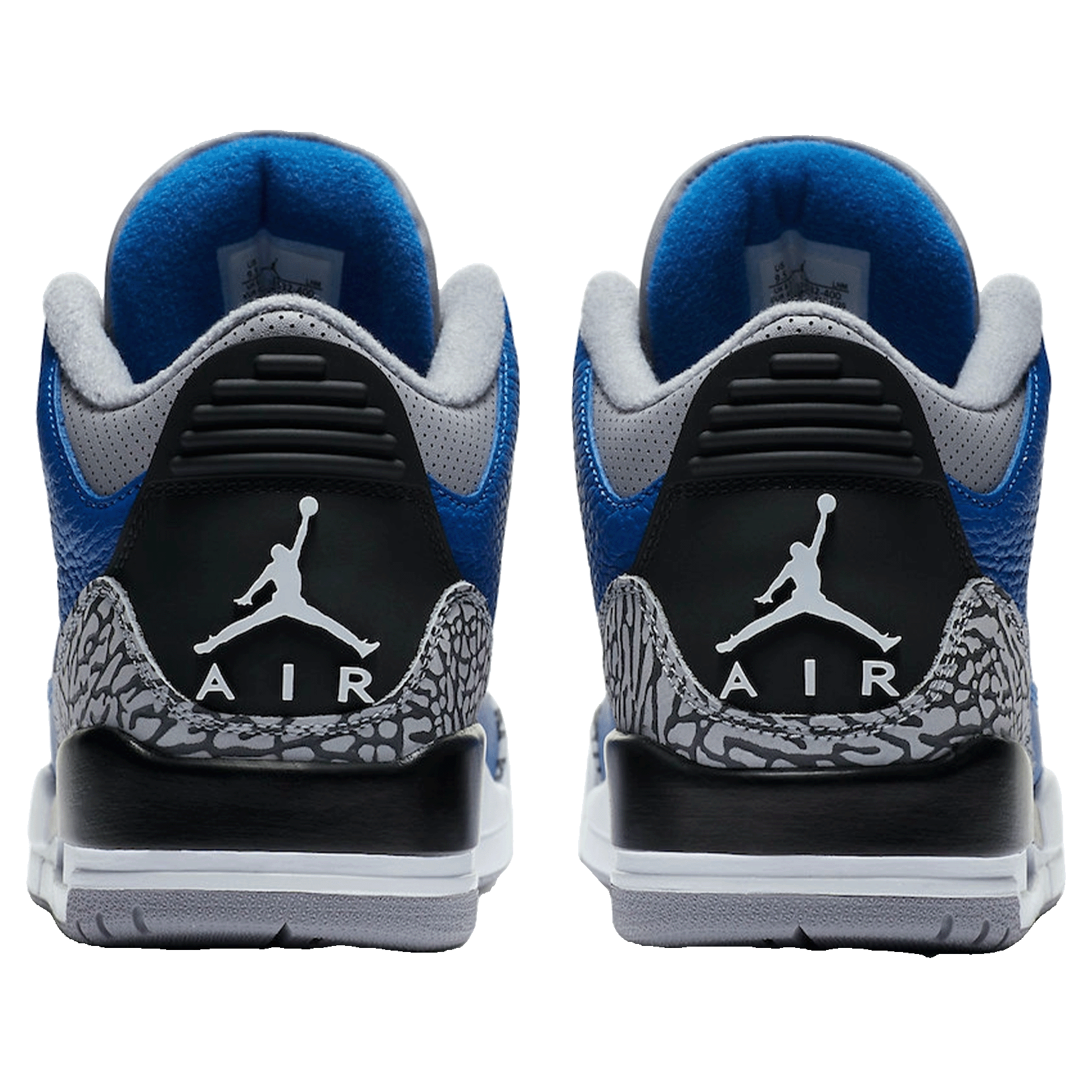 Nike Air Jordan 3 Retro Varsity Royal Cement Back