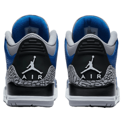 Nike Air Jordan 3 Retro Varsity Royal Cement Back