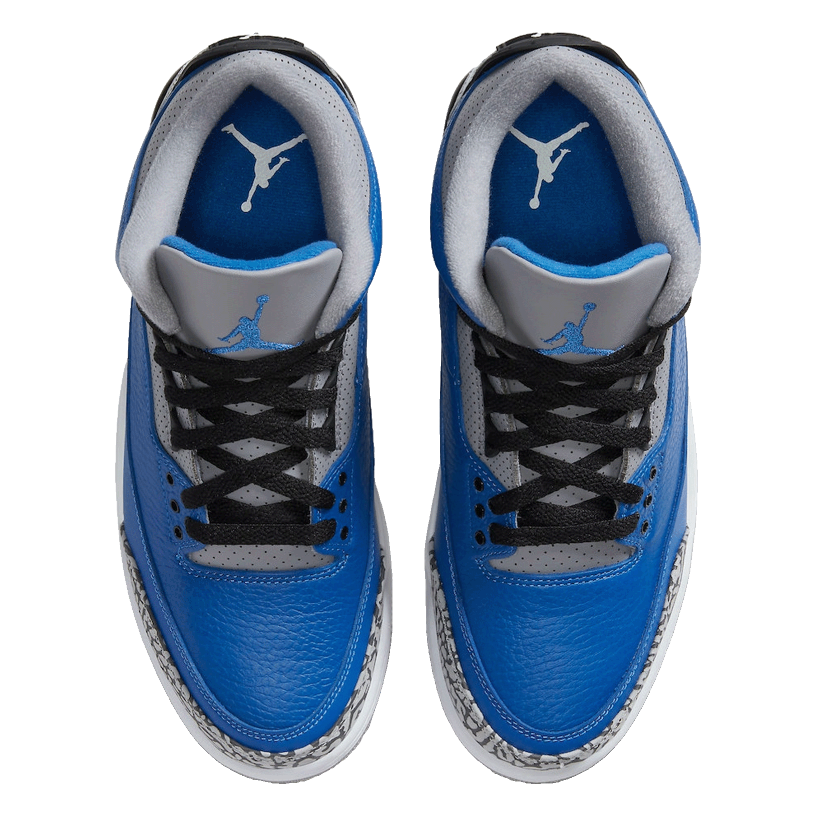 Nike Air Jordan 3 Retro Varsity Royal Cement Oben