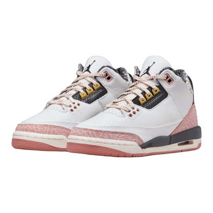 Nike Air Jordan 3 Retro Vintage Floral (GS) Side 441140-100