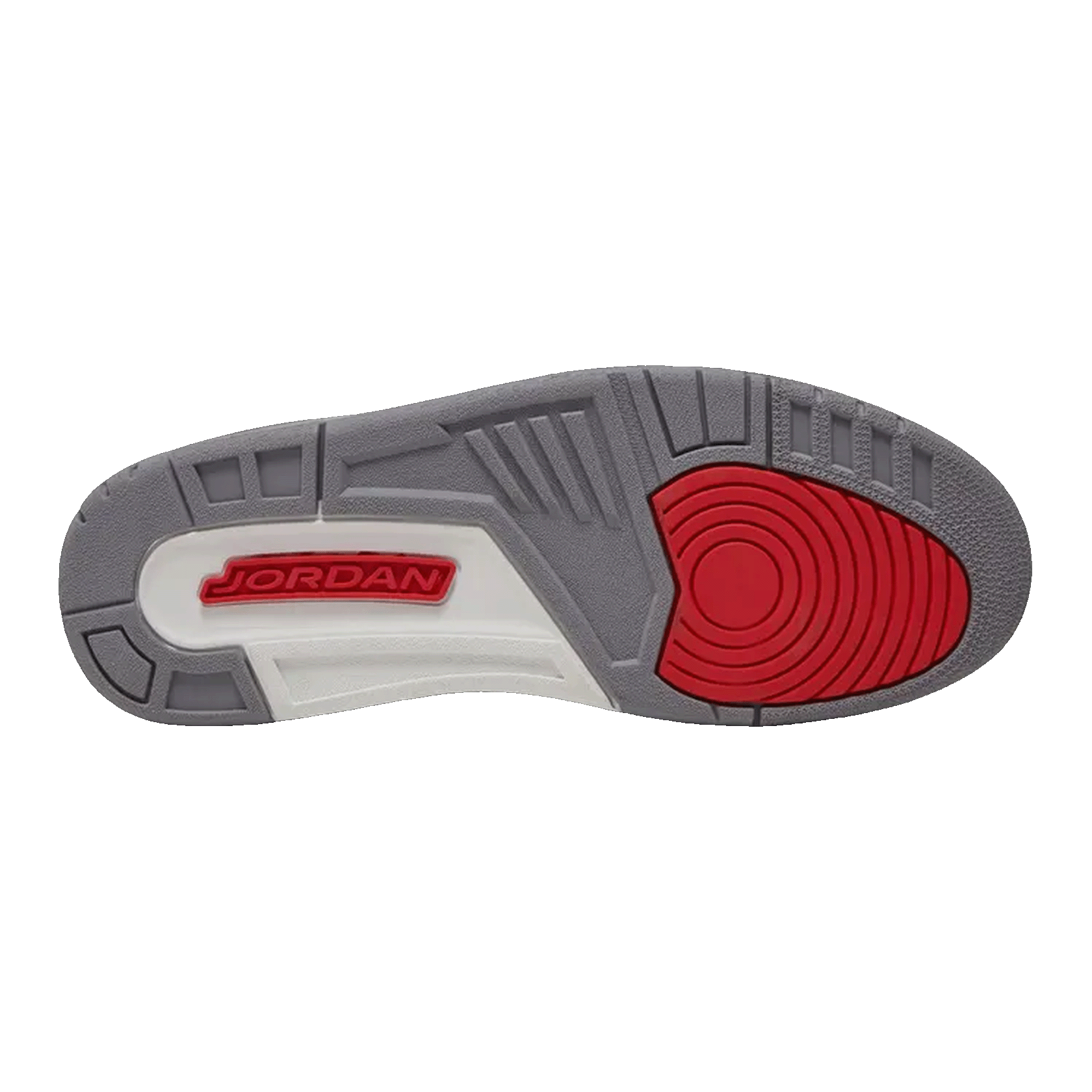 Nike Air Jordan 3 Retro White Cement (2003) Sohle 136064-102