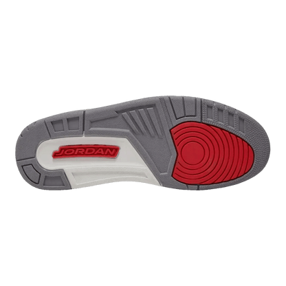 Nike Air Jordan 3 Retro White Cement (2003) Sohle 136064-102