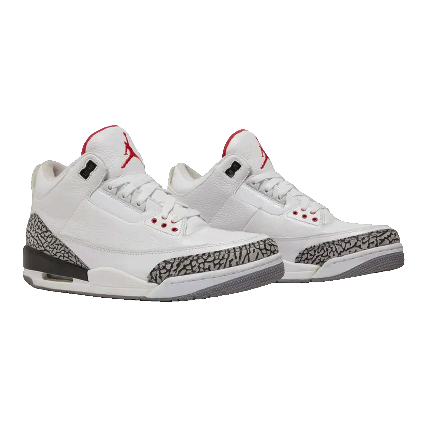 Nike Air Jordan 3 Retro White Cement (2011) Side 136064-105