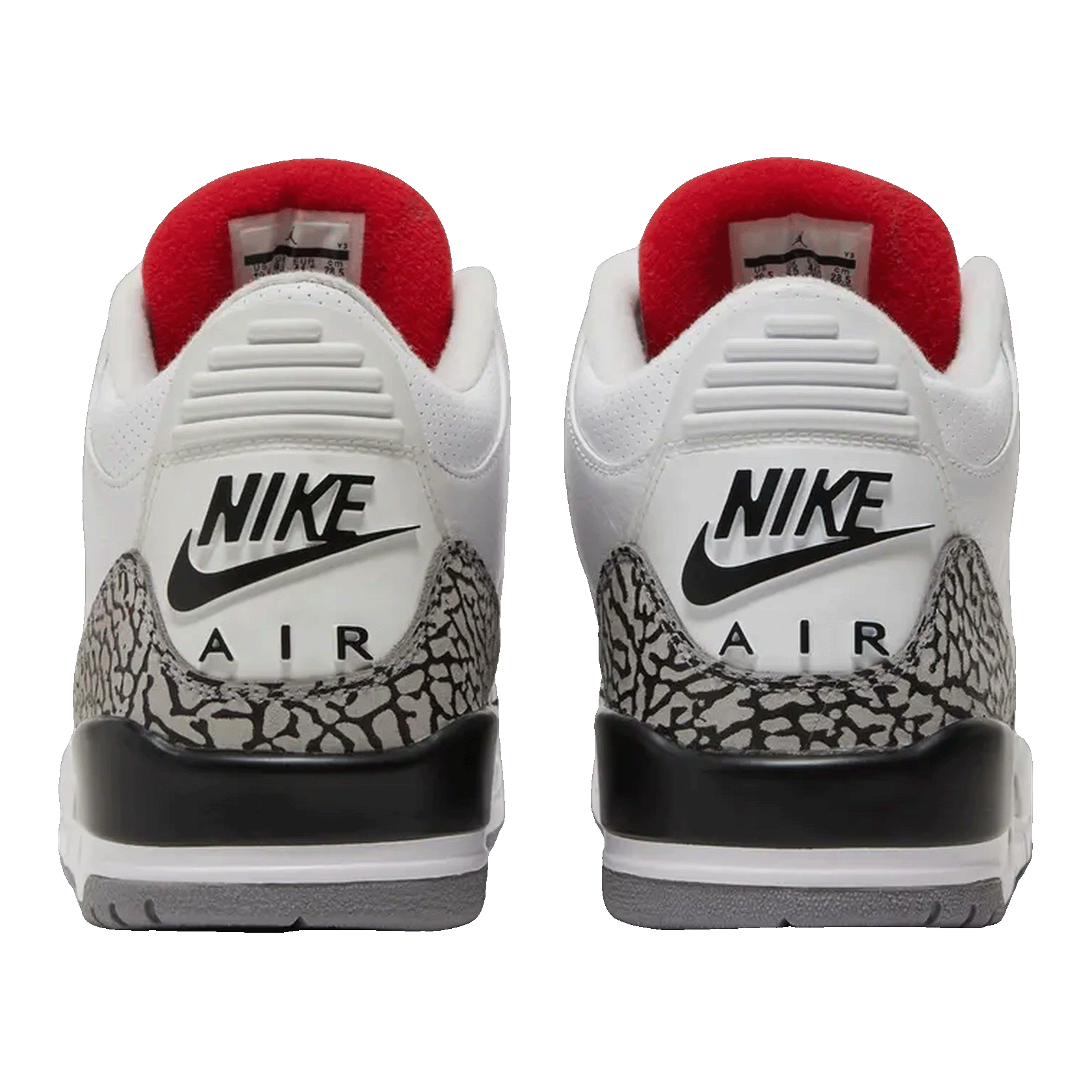 Nike Air Jordan 3 Retro White Cement '88 Dunk Contest (2013) Back 580775-160
