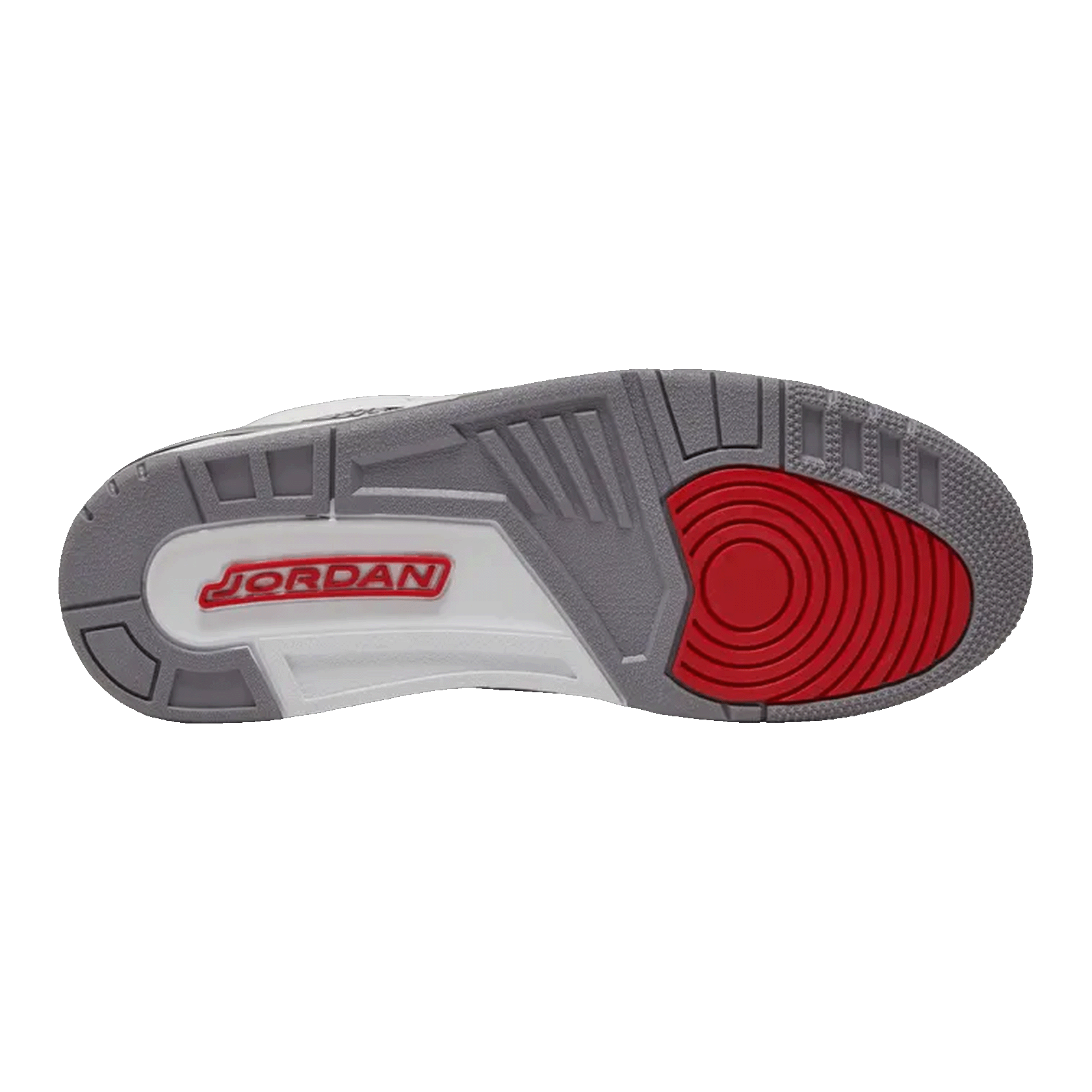 Nike Air Jordan 3 Retro White Cement '88 Dunk Contest (2013) Sohle 580775-160