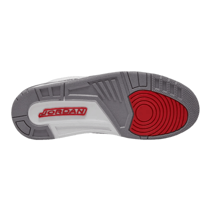 Nike Air Jordan 3 Retro White Cement '88 Dunk Contest (2013) Sohle 580775-160