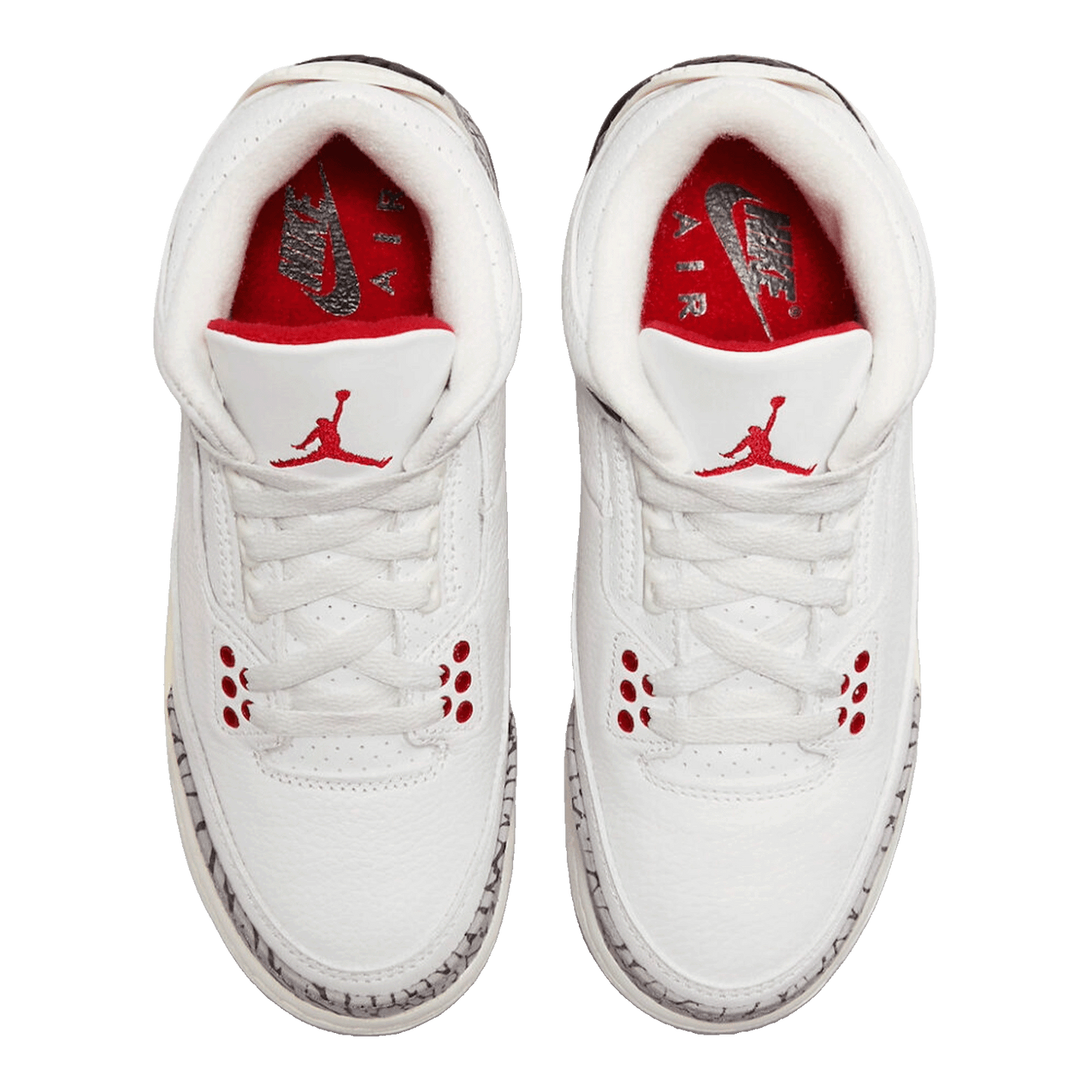 Nike Air Jordan 3 Retro White Cement Reimagined (GS) Oben