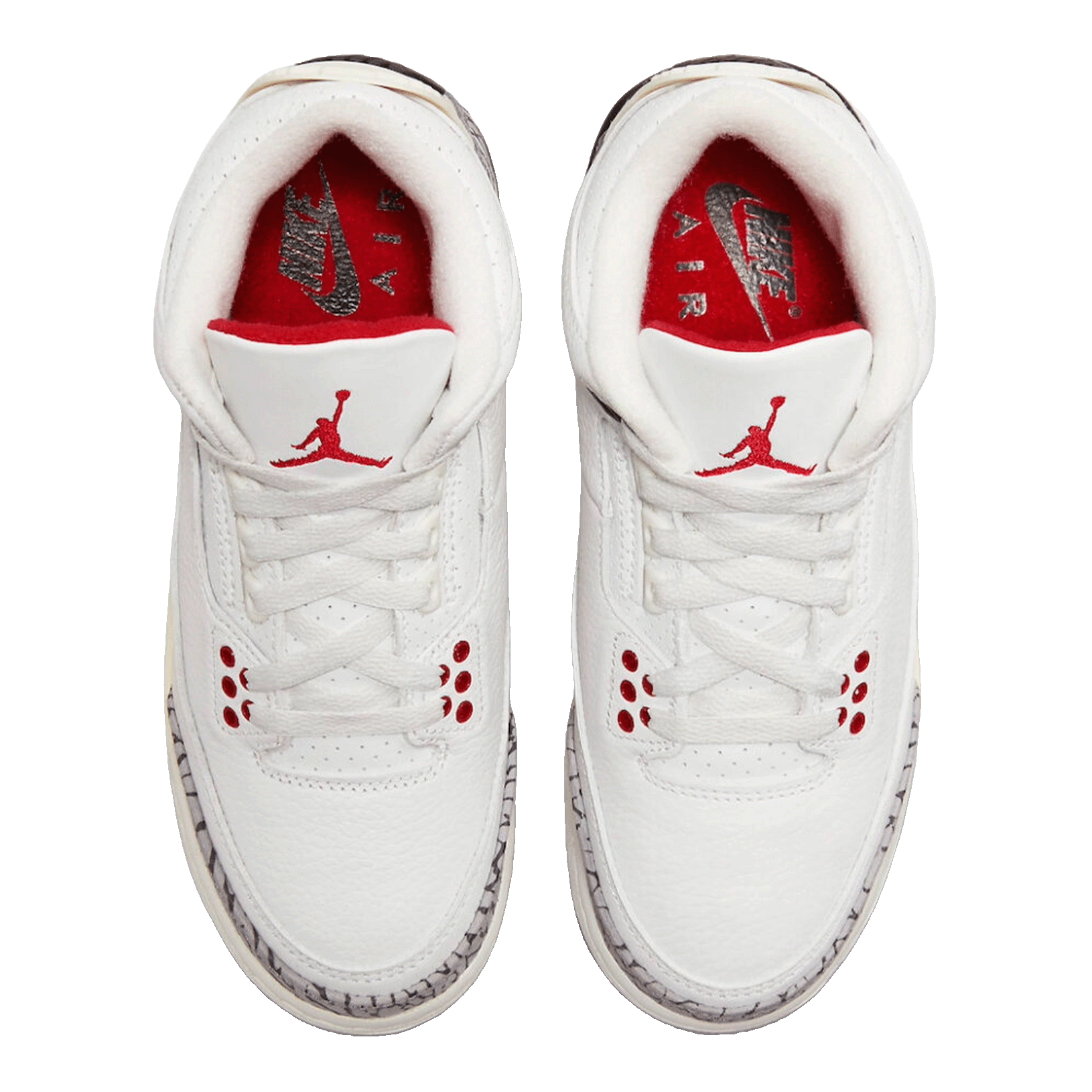 Nike Air Jordan 3 Retro White Cement Reimagined (GS) Oben