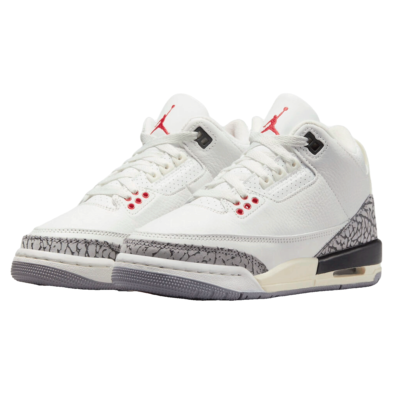 Nike Air Jordan 3 Retro White Cement Reimagined (GS) Side