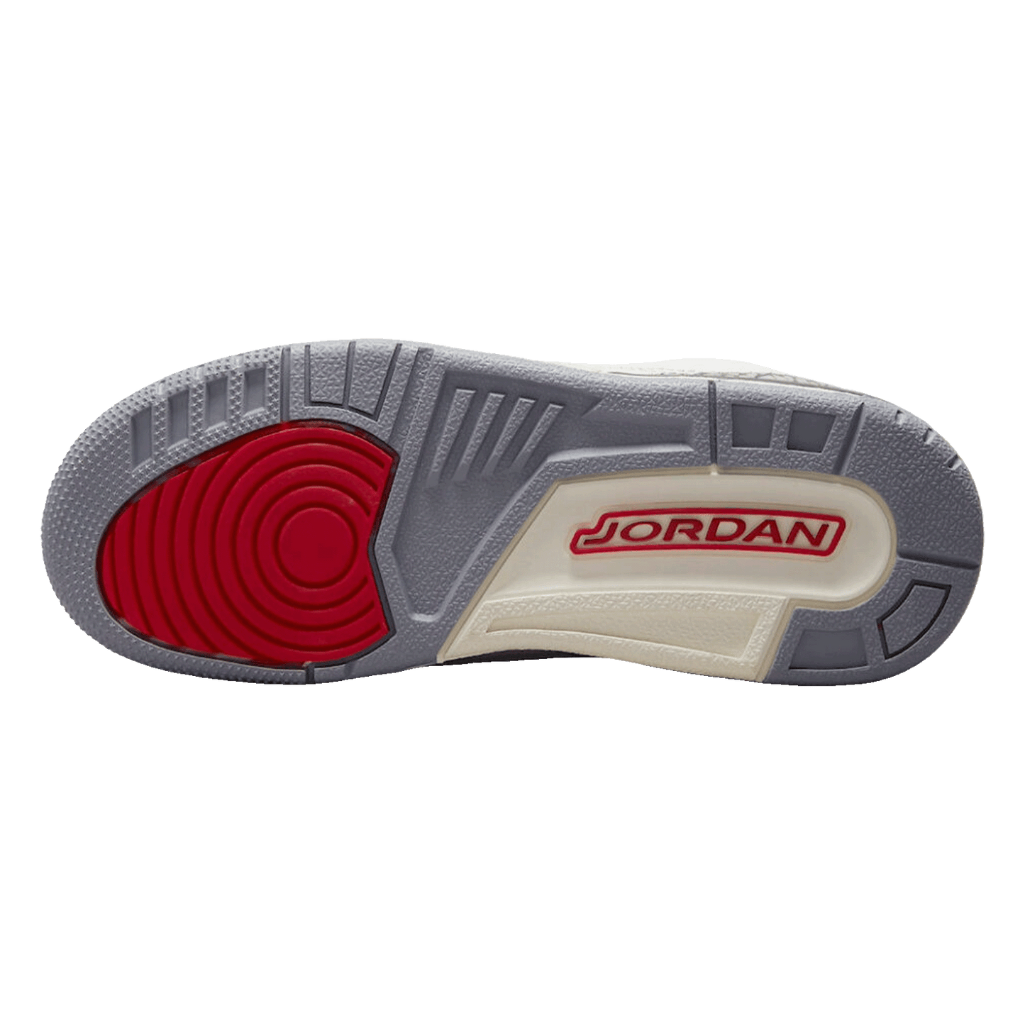 Nike Air Jordan 3 Retro White Cement Reimagined (GS) Sohle