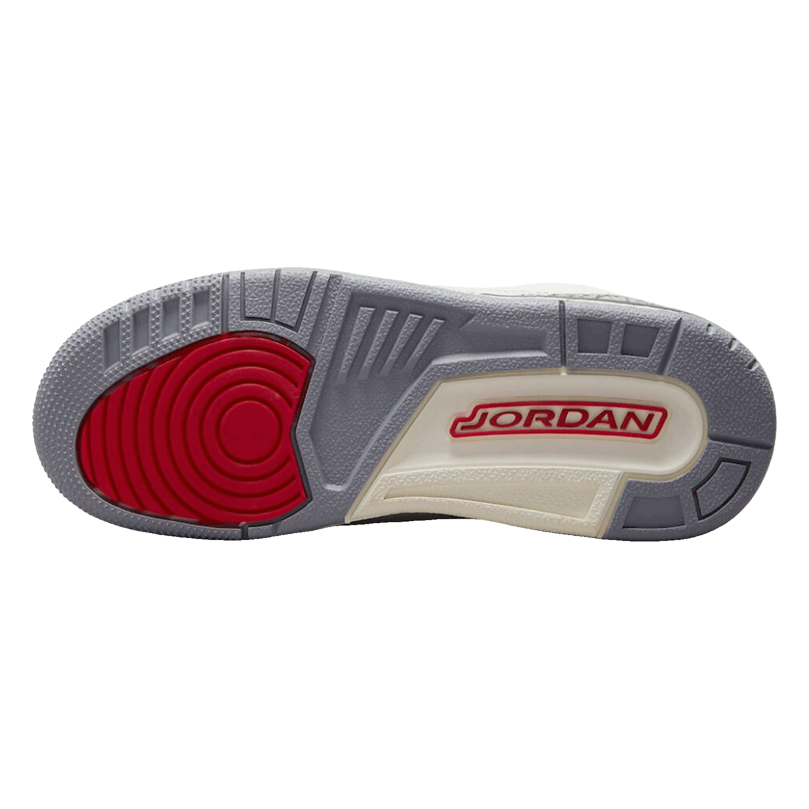 Nike Air Jordan 3 Retro White Cement Reimagined (GS) Sohle