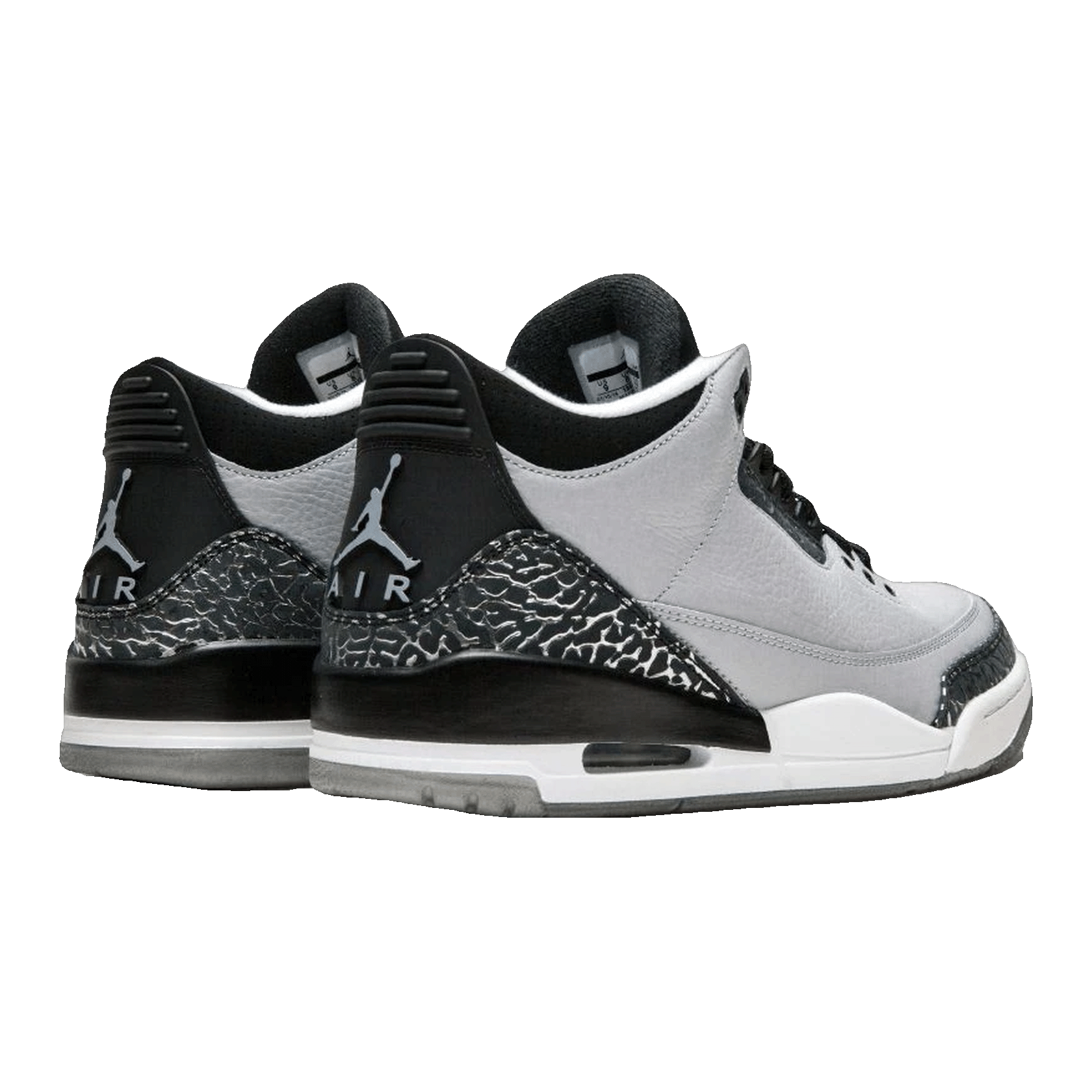 Nike Air Jordan 3 Retro Wolf Grey Back 136064-004